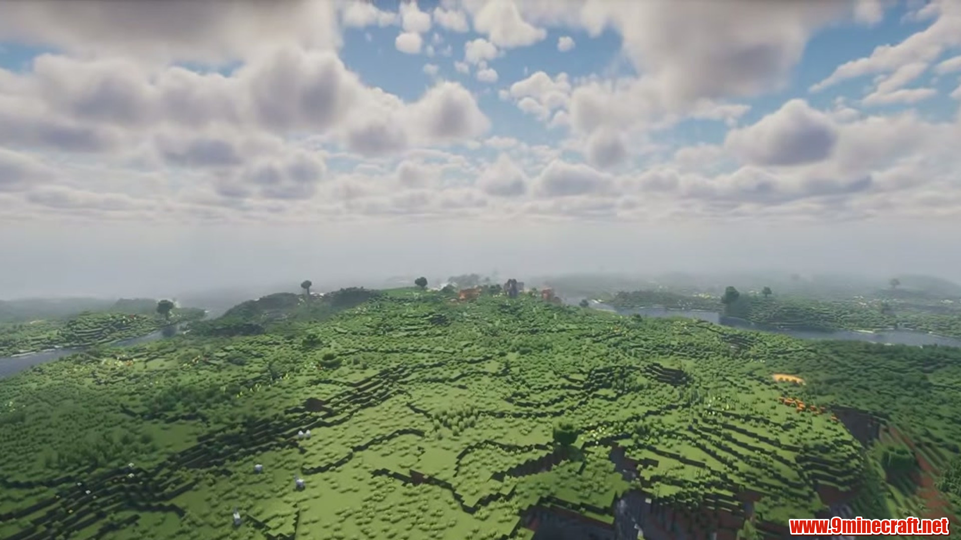 Perfect flat seed village - minecraft seed 3285997640074686241