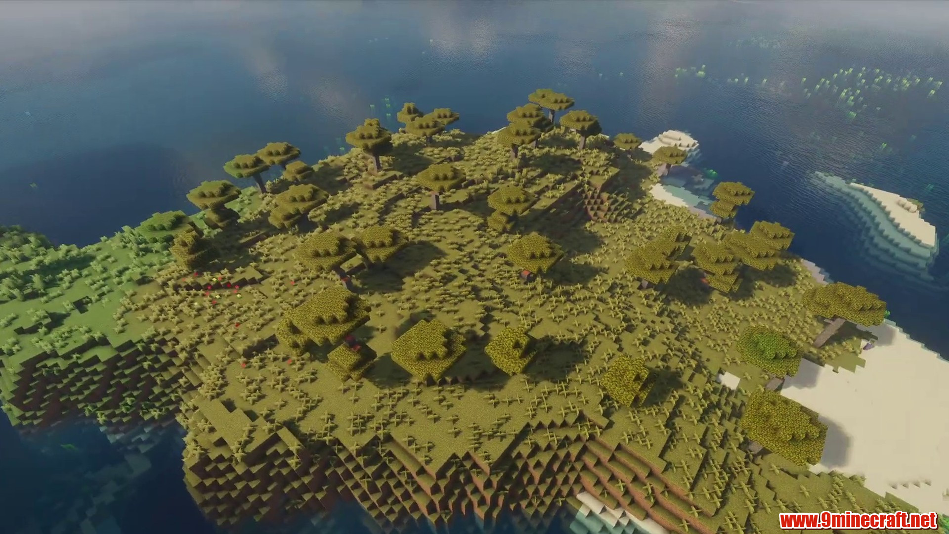 12 Island And Coastal Minecraft Seeds For Ocean Bases (26.2, 1.21.11) – Java/Bedrock Edition 2 Savannah island seed in minecraft seed -4775577791227913207