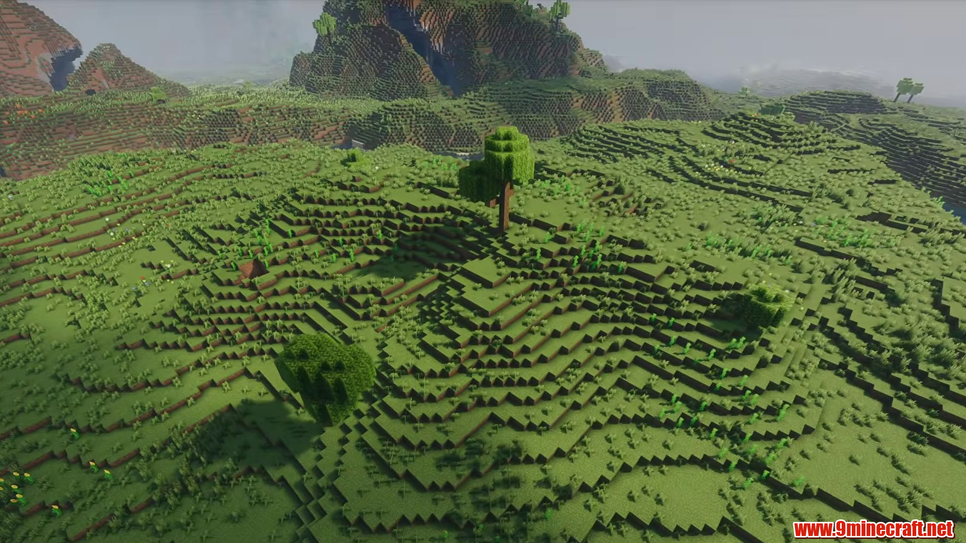 12 Wide-Open Building Seeds For Minecraft Projects (26.2, 1.21.11) – Java/Bedrock Edition 9 Scenic terrain from minecraft seed 3310636329938635326