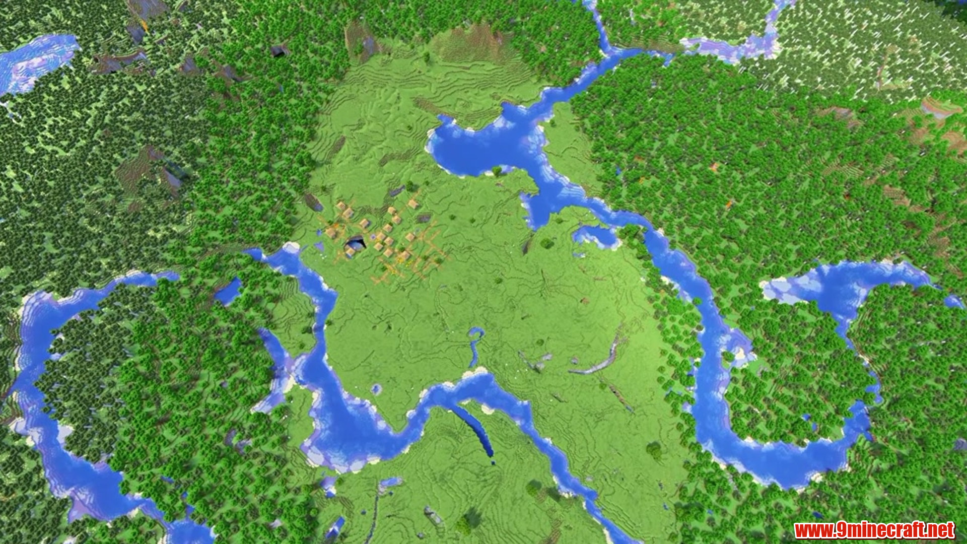 Great survival seed - minecraft seed 2844586170847495141