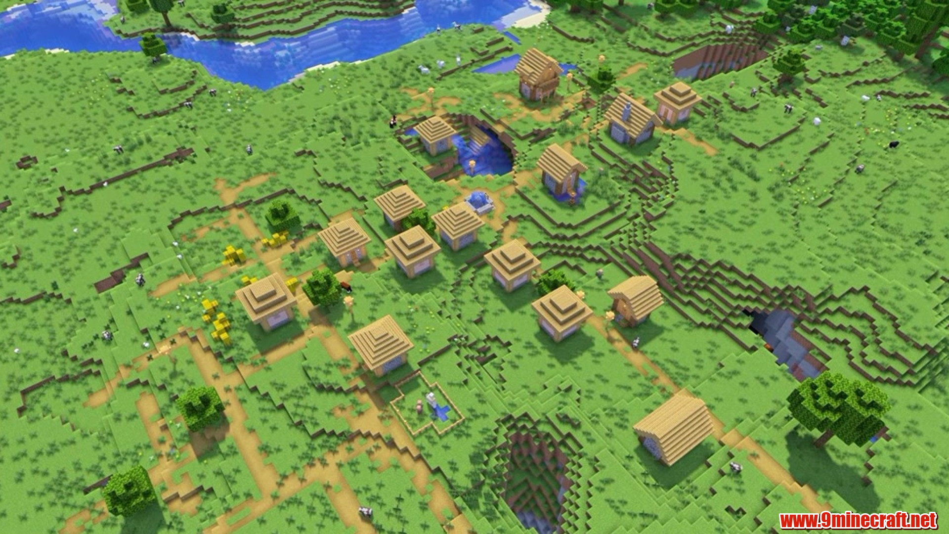 Great survival seed - minecraft seed 2844586170847495141