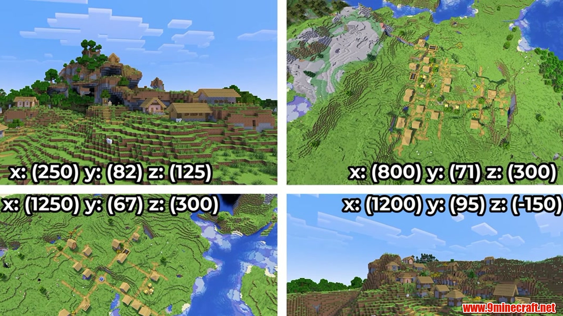 Continent island - minecraft seed 2384937477669693239