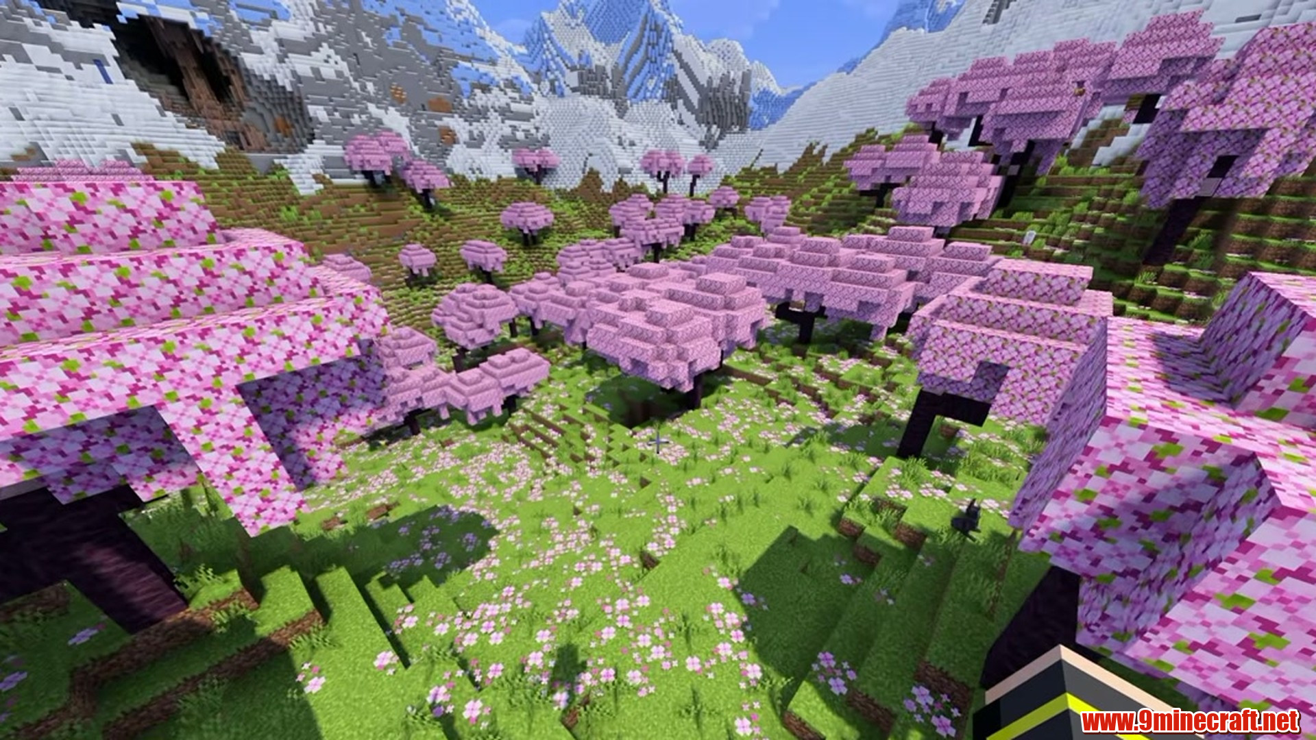 Double mountain ring - minecraft seed 8335102848