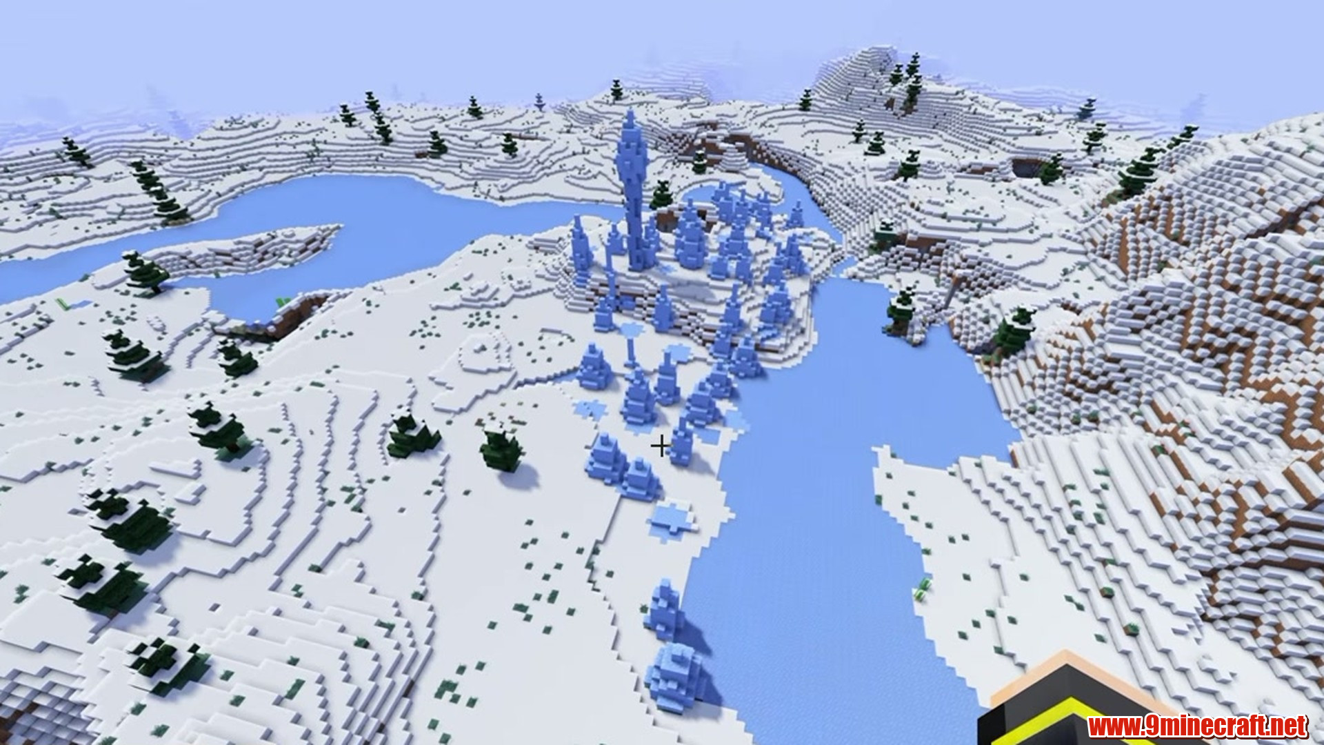 All biomes close to spawn - minecraft seed 495570687