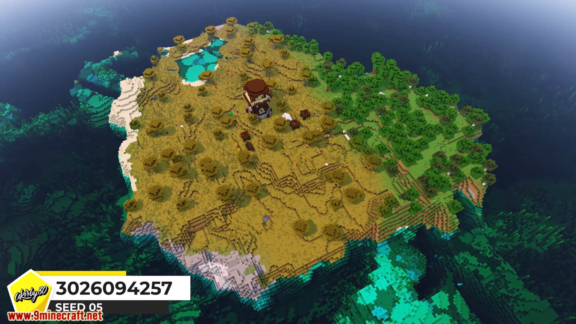 25 survival island seeds for minecraft screenshots 21