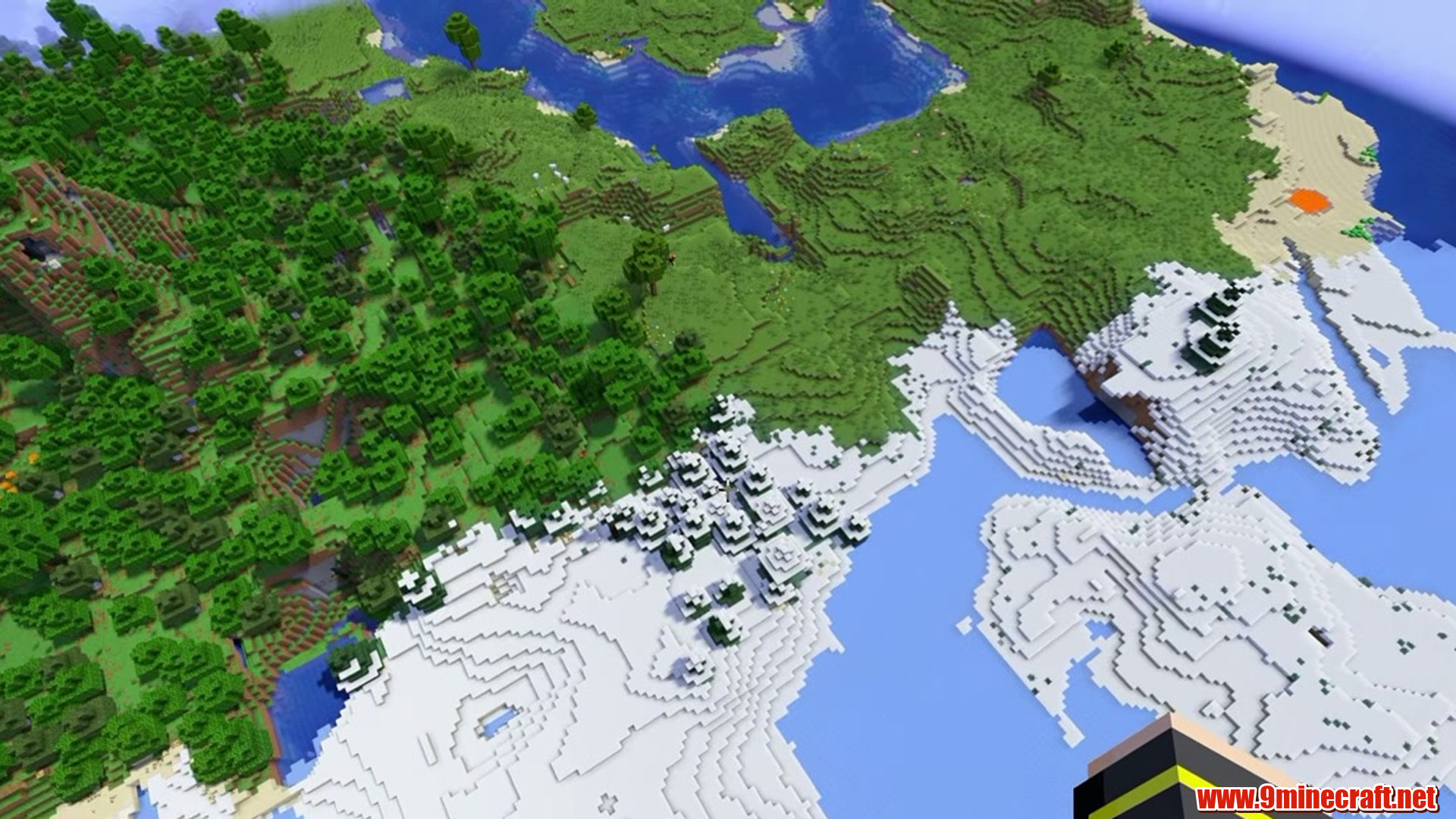 25 Epic Survival Island Seeds For Minecraft (26.2) – Java &Amp; Bedrock Edition 7 All-biome continent island - minecraft seed 2810280948