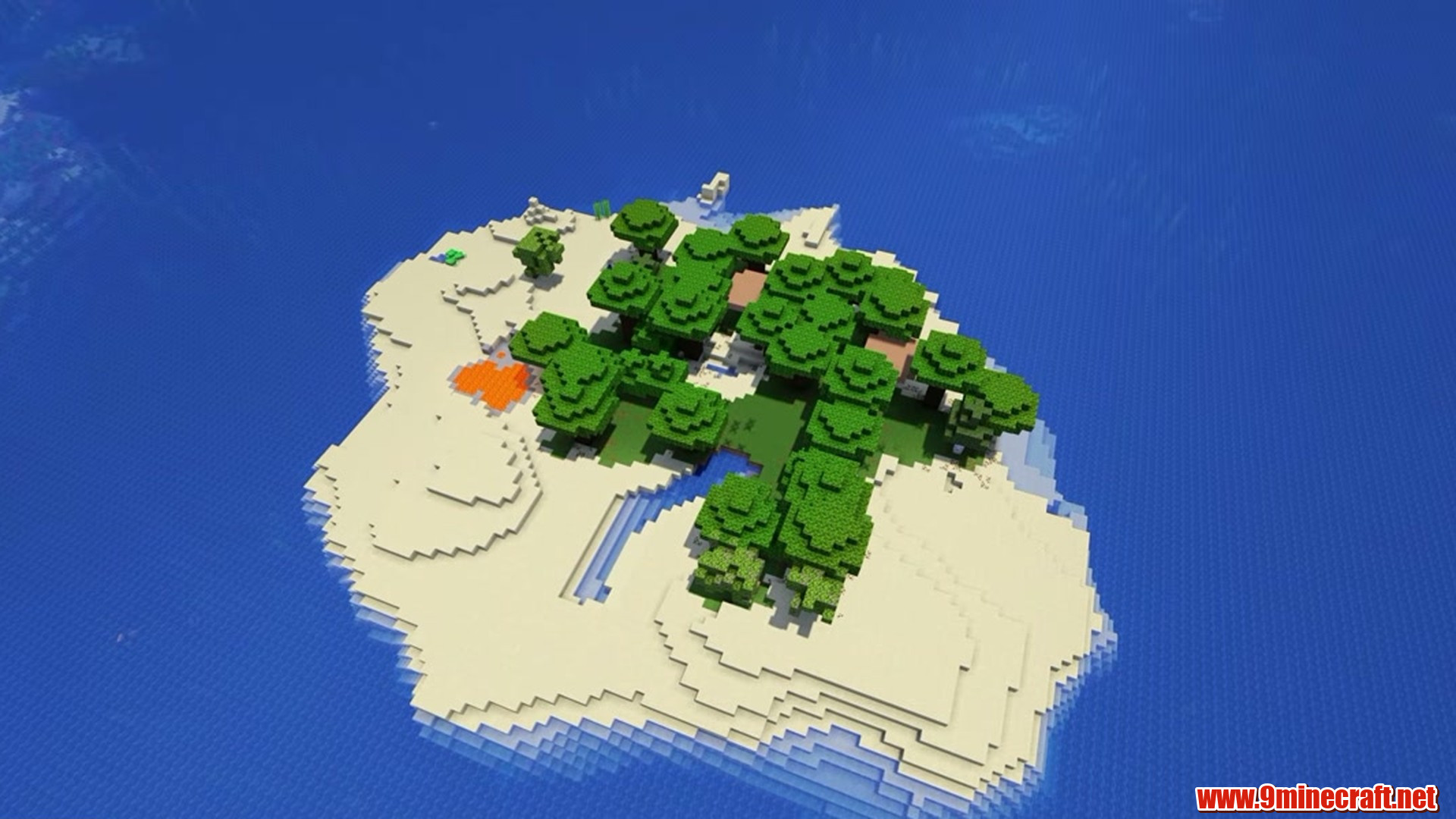 25 Epic Survival Island Seeds For Minecraft (26.2) – Java &Amp; Bedrock Edition 31 Dark forest island - minecraft seed 7958986441470546919