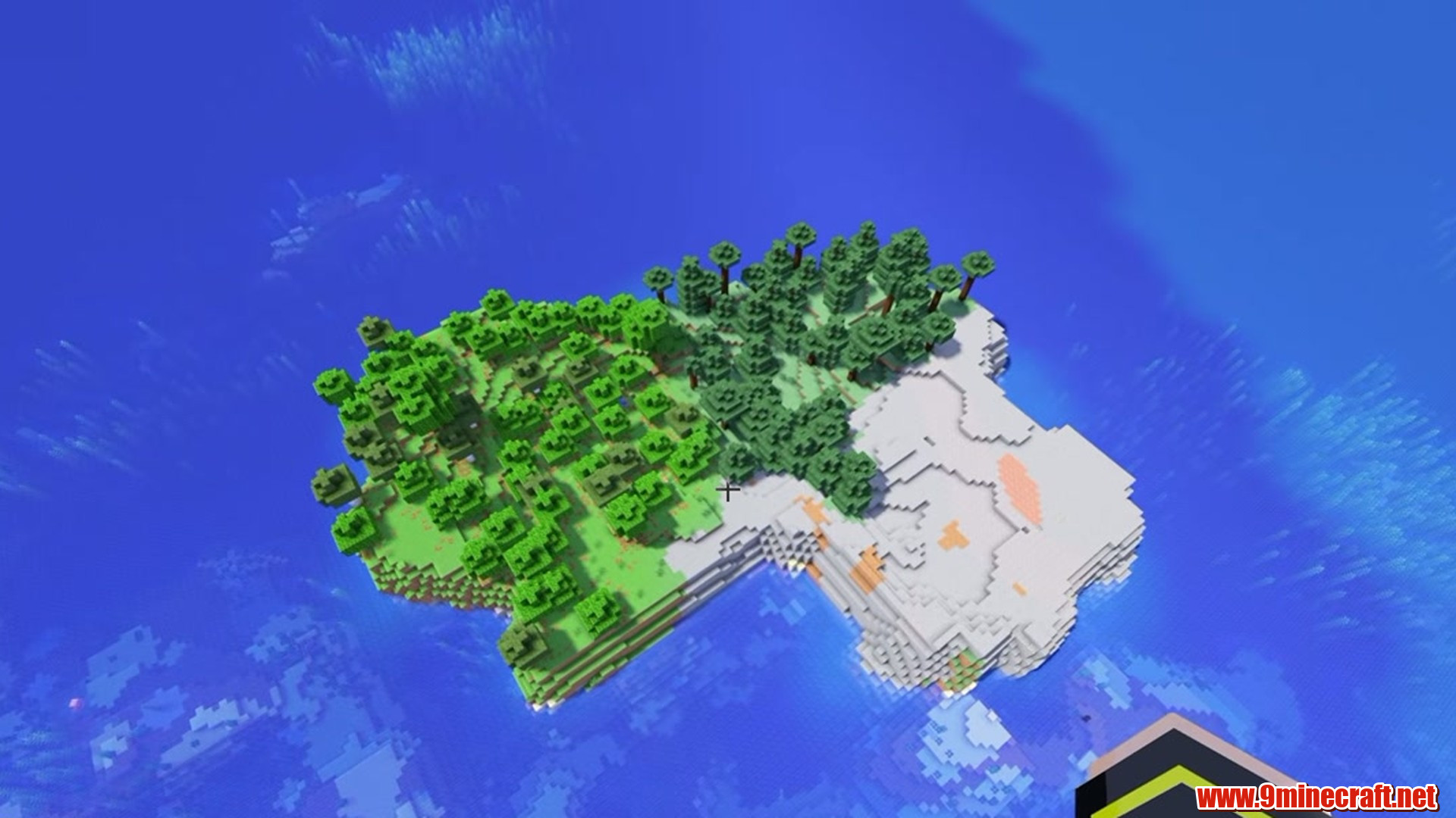 25 Epic Survival Island Seeds For Minecraft (26.2) – Java &Amp; Bedrock Edition 35 3 biome island - minecraft seed 5561714856