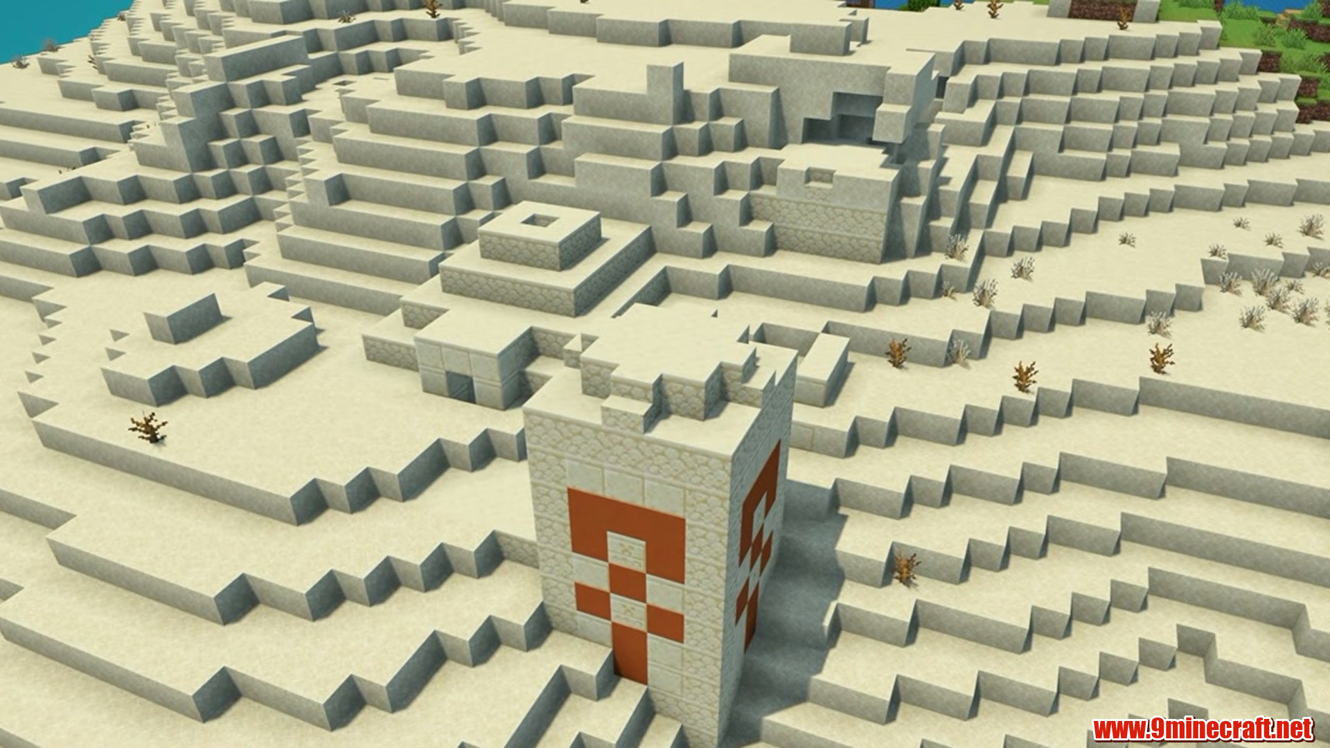 25 Epic Survival Island Seeds For Minecraft (26.2) – Java &Amp; Bedrock Edition 38 Desert temple and village island - minecraft seed -4635048441493682649