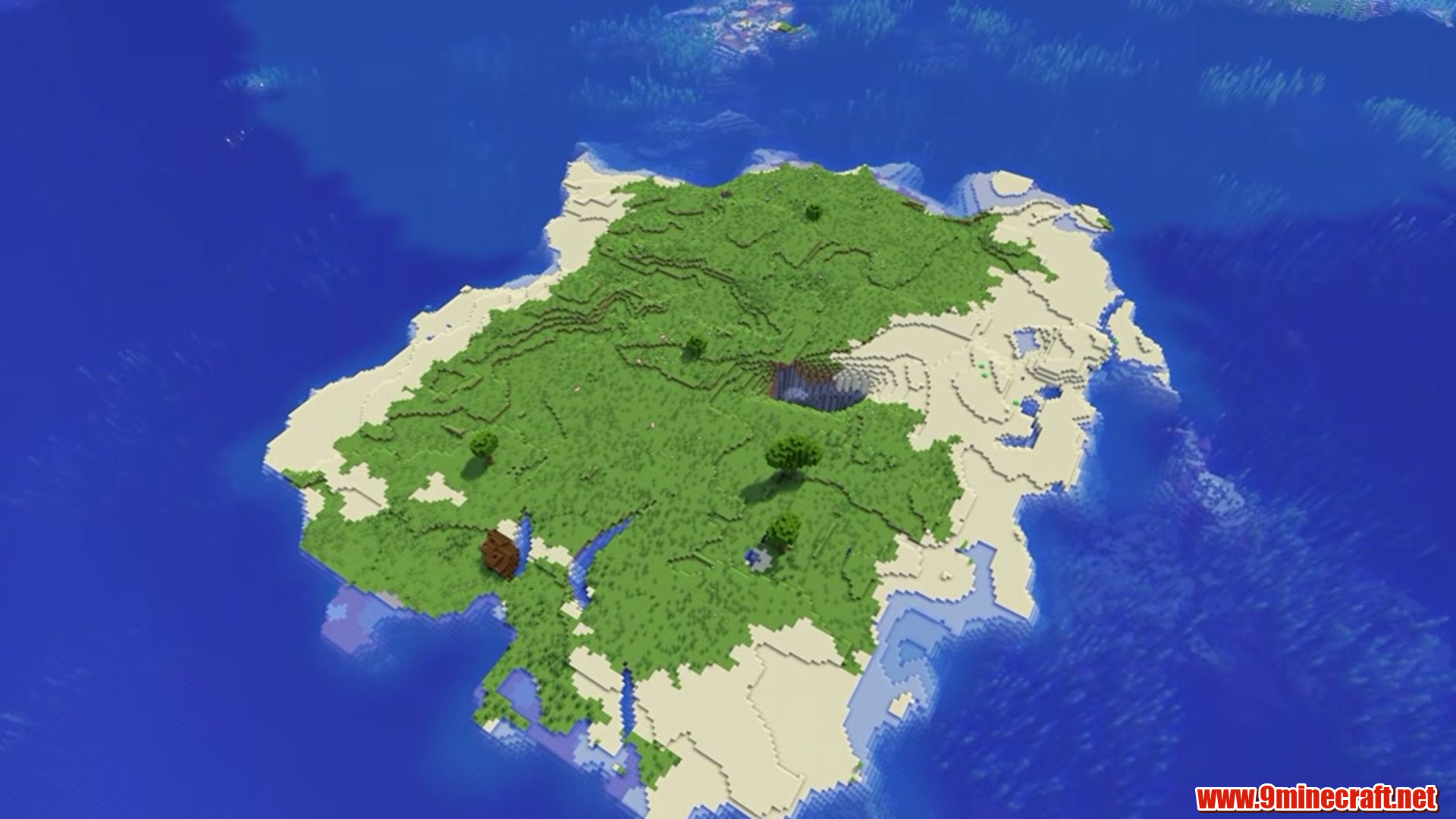 25 Epic Survival Island Seeds For Minecraft (26.2) – Java &Amp; Bedrock Edition 64 Big plains island - minecraft seed 4206900000262032420