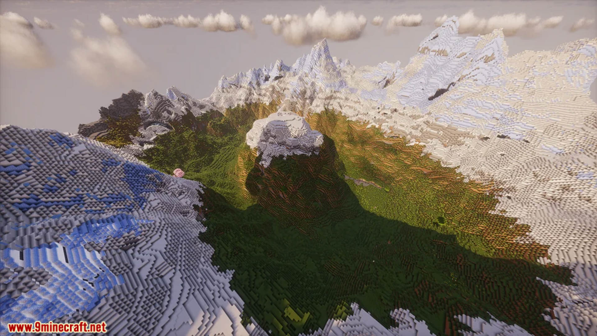 3 New Good Minecraft Seeds For Minecraft (26.2, 1.21.1) – Java, Bedrock Edition 3 3 new good minecraft seeds screenshots 7