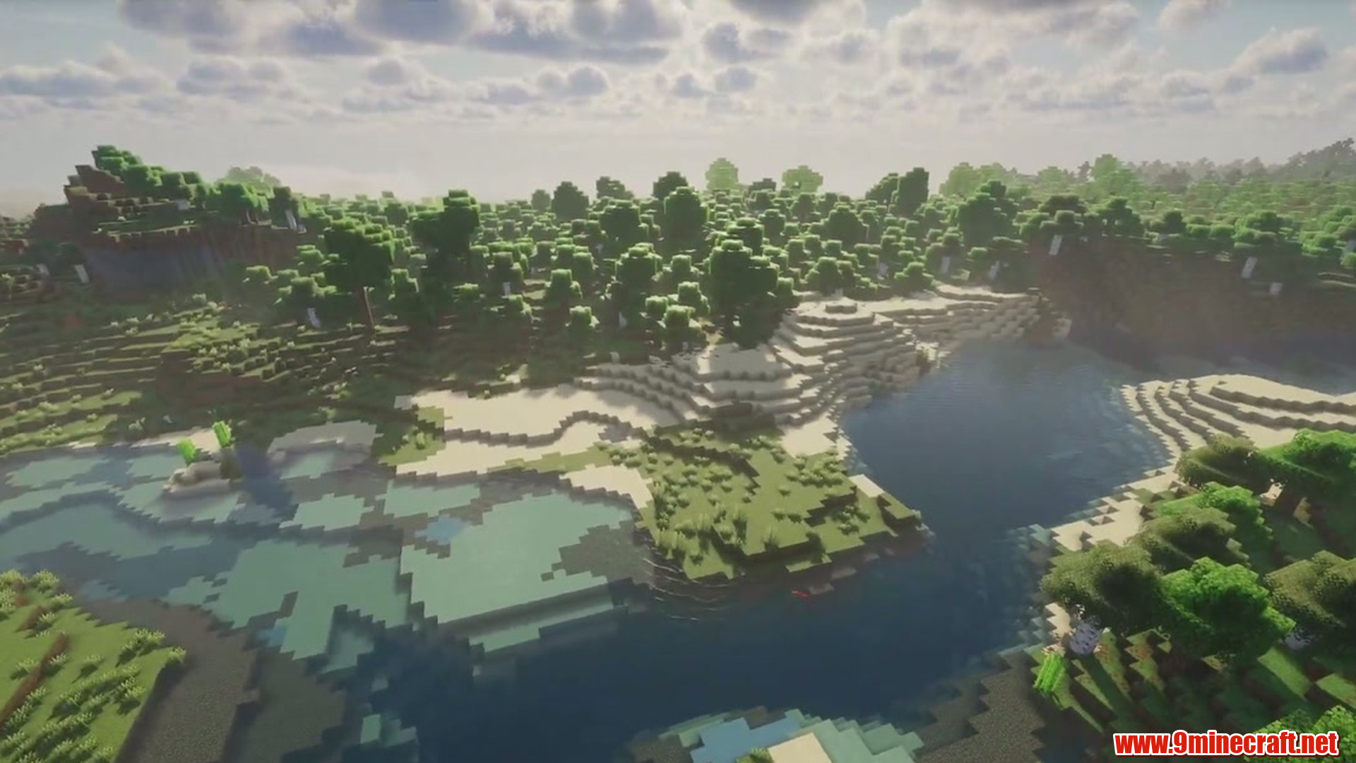 Mansions Above, Caves Below: Dramatic Minecraft Seeds (26.2, 1.21.11) – Java/Bedrock Edition 3 Second landscape view from minecraft seed -2914001633260193827