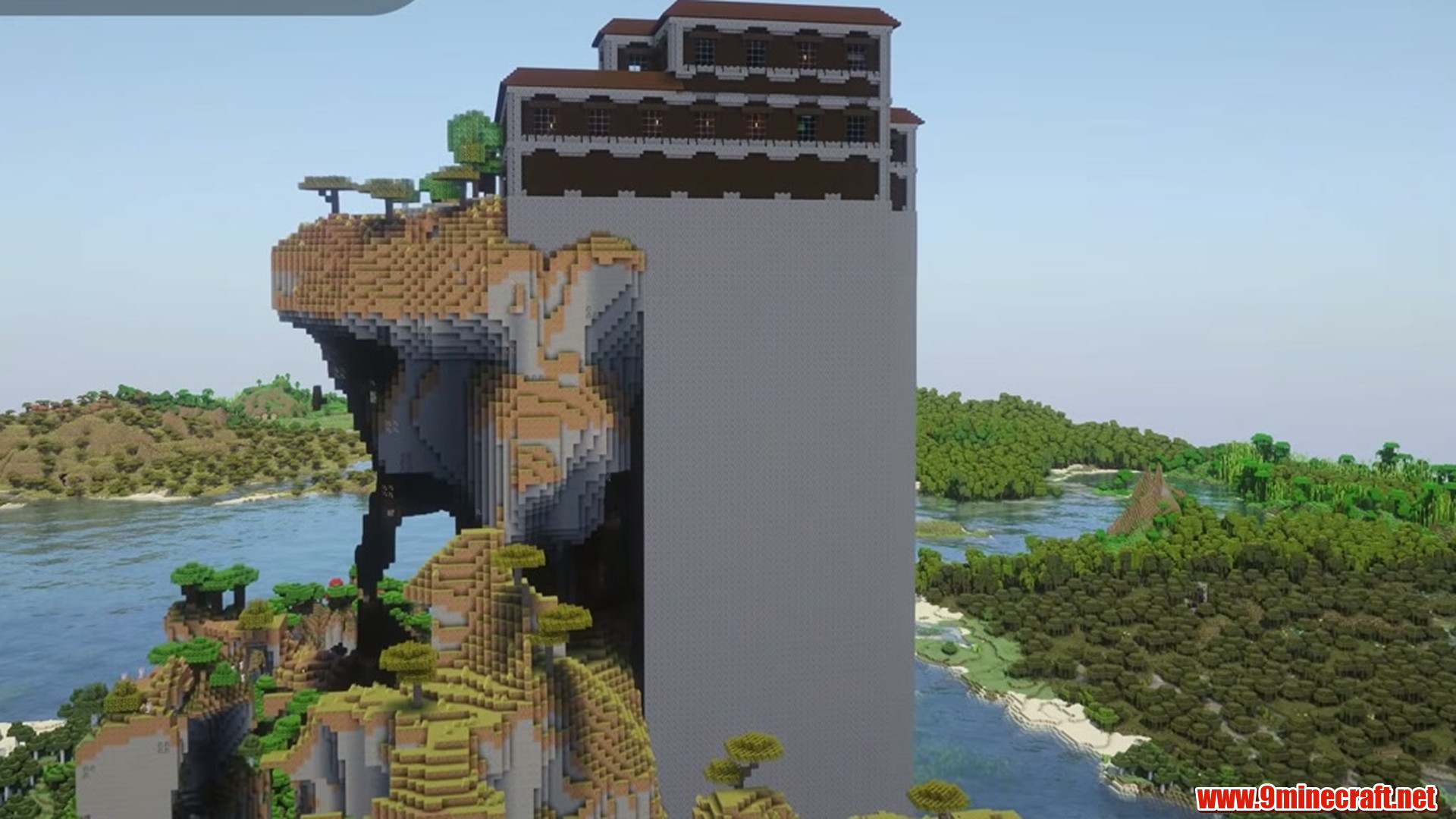 Mansions Above, Caves Below: Dramatic Minecraft Seeds (26.2, 1.21.11) – Java/Bedrock Edition 9 Second landscape view from minecraft seed 1902477681404940202
