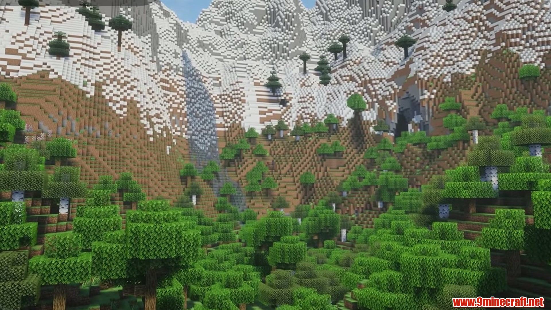 Mansions Above, Caves Below: Dramatic Minecraft Seeds (26.2, 1.21.11) – Java/Bedrock Edition 13 Second landscape view from minecraft seed 4238478963916302897