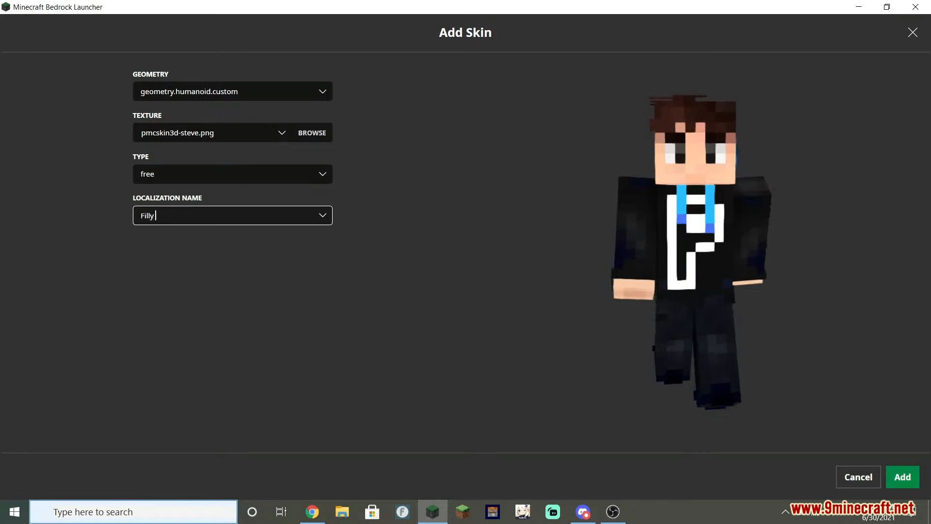 8 bedrock launcher