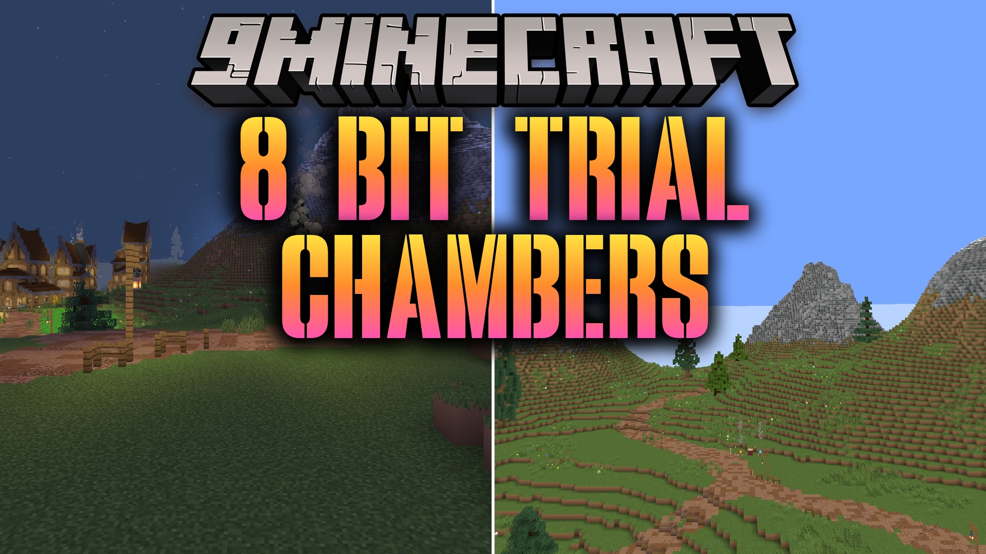 8 Bit Trial Chambers Shaders (26.2, 1.20.1) – Dithered Shadows with Retro Audio
