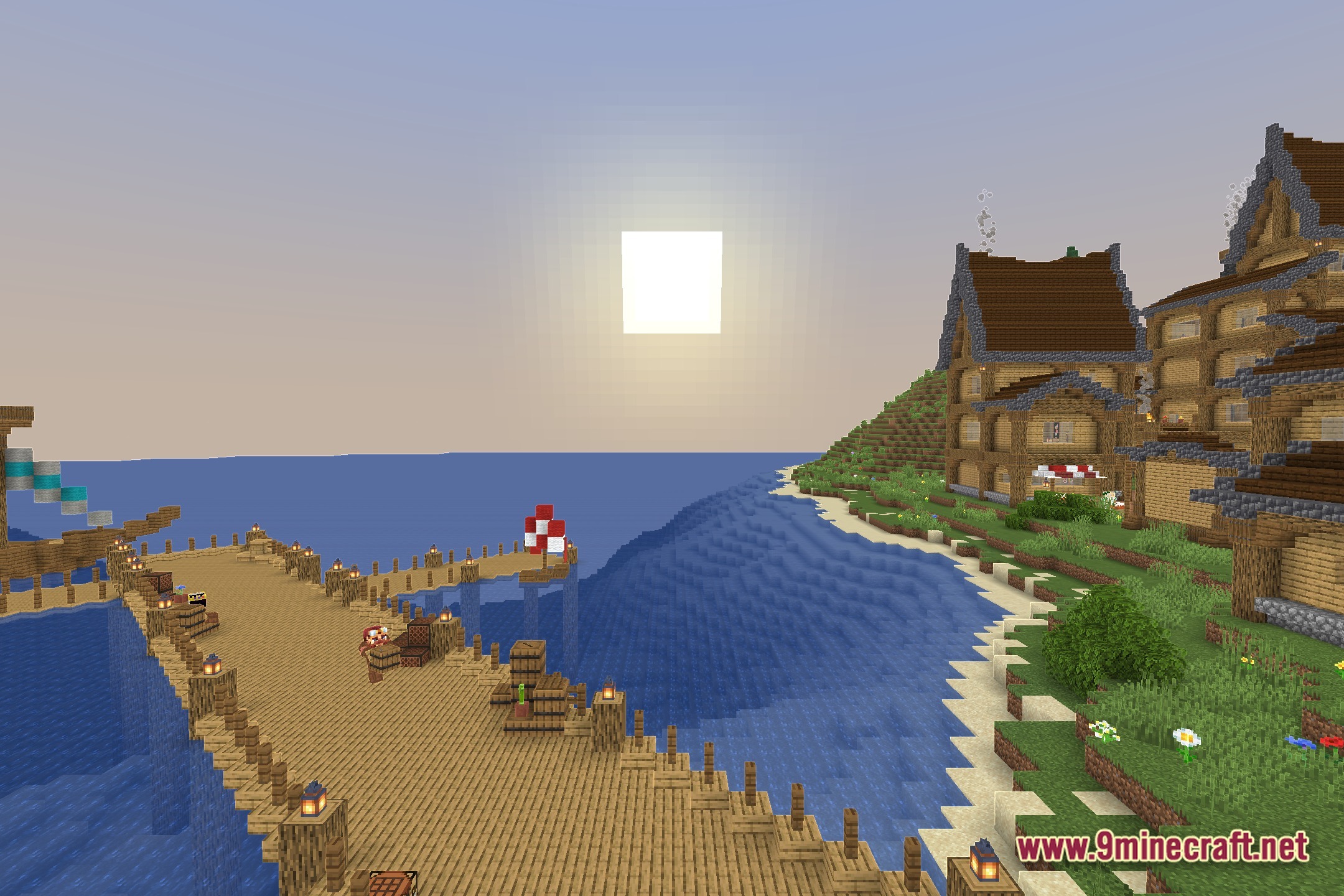 Adaptive Outline Shaders (26.2, 1.20.1) – Light Reactive Cartoon Block Borders 3 Adaptive outline shaders screenshot 2