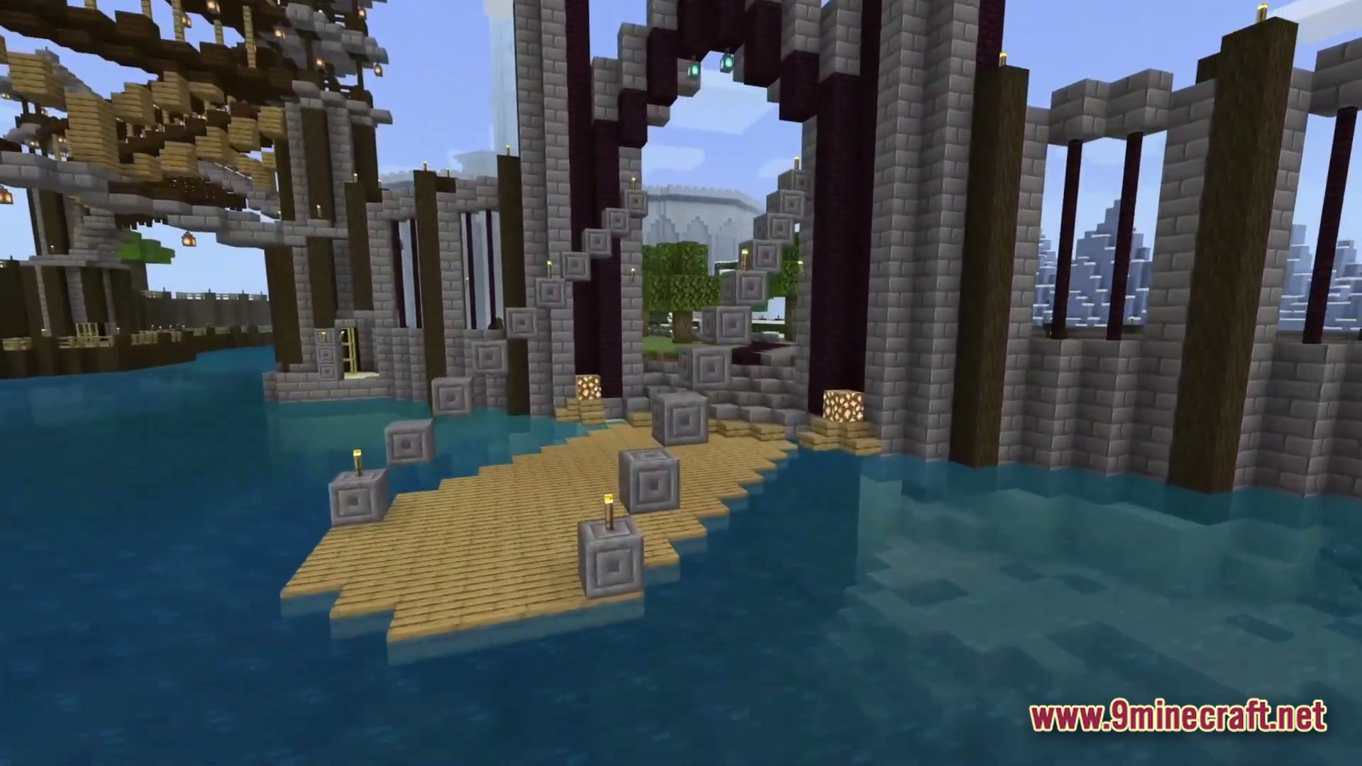 Aetherstone Citadel Map (26.2, 1.20.1) – Conquer Grand Towers Above Clouds 2 Aetherstone citadel map screenshot 1