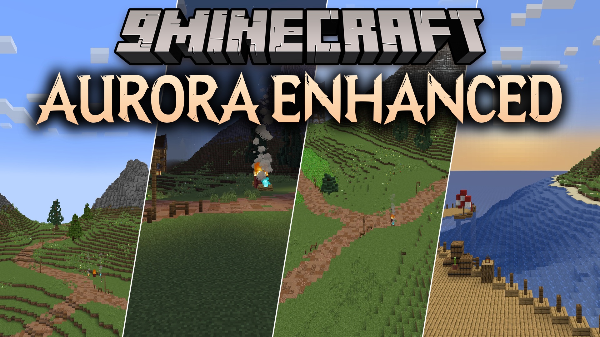 Aurora Enhanced Shaders (26.2, 1.20.1) – Filmic Color Grading for Low-End PCs