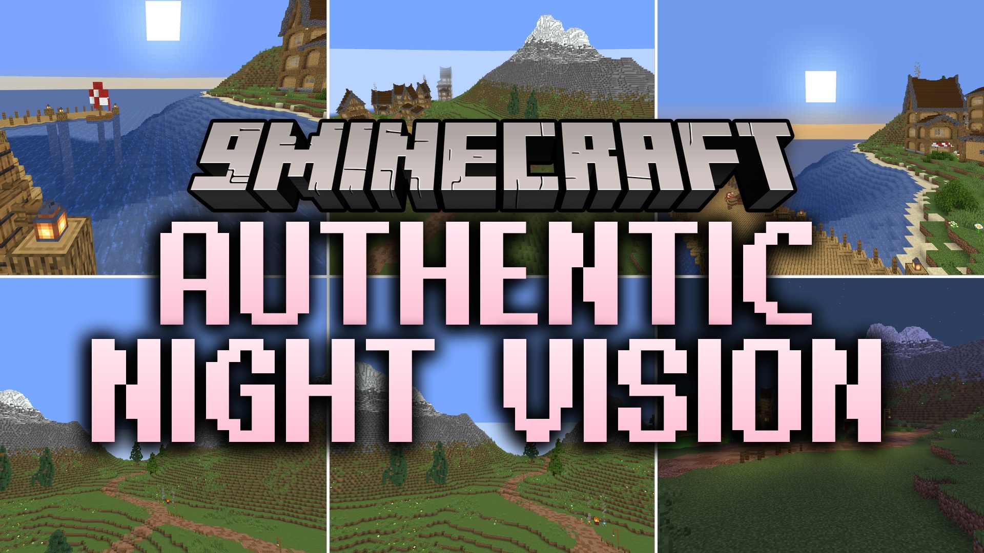 Authentic Night Vision Shaders (26.2, 1.20.1) – Green Action Camera Effect
