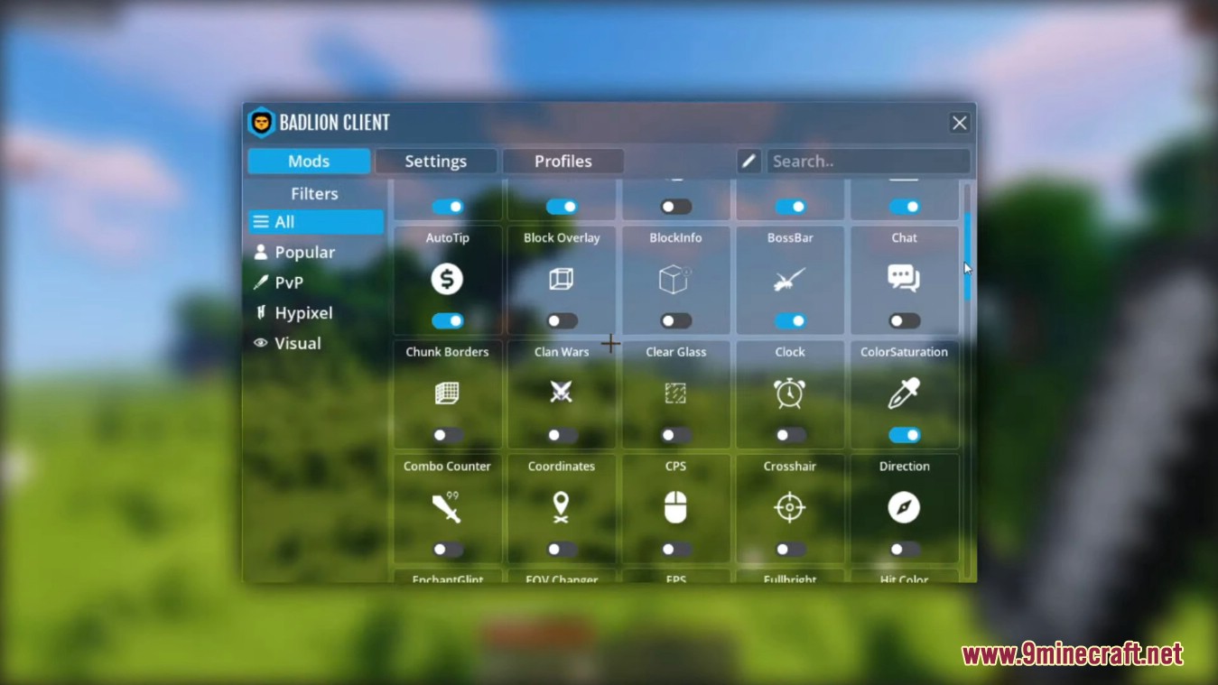 Badlion Client Launcher (26.2, 1.20.1) – Best Minecraft Pvp Client 6 Badlion client launcher screenshots 5