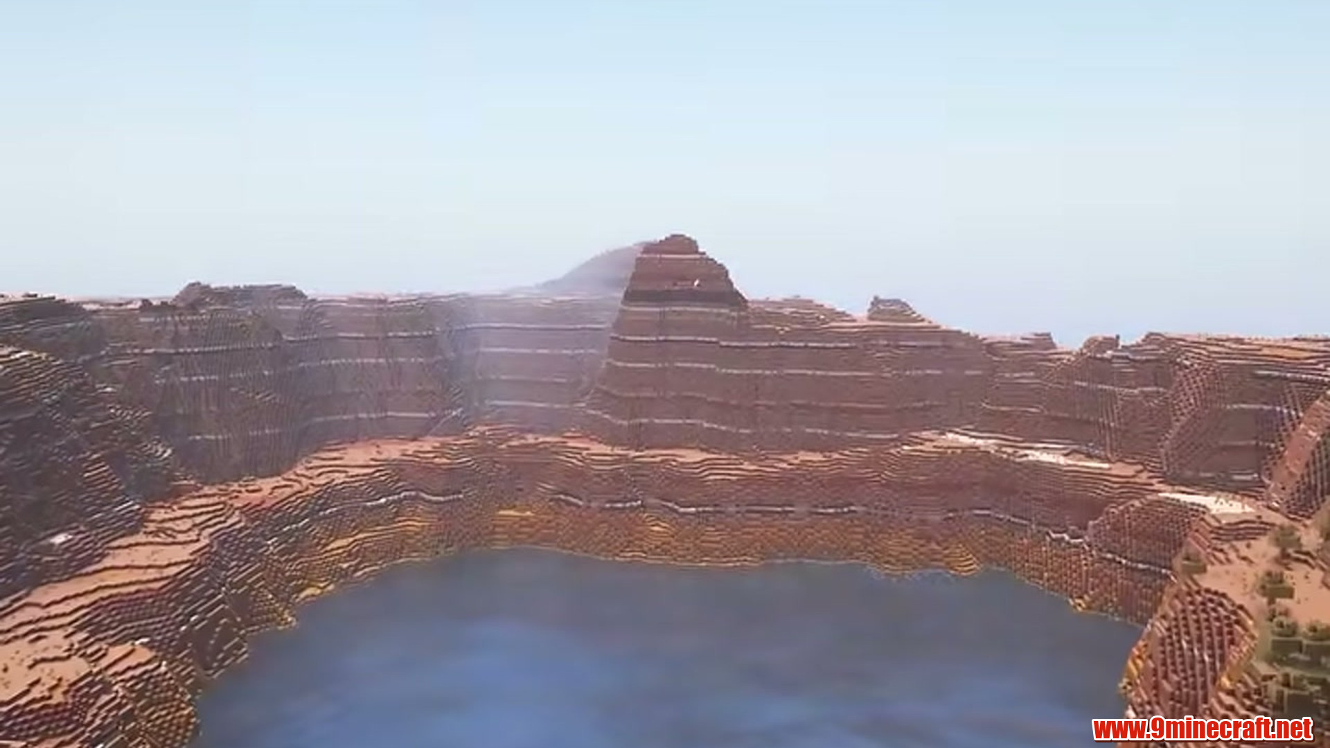 Best Seeds For Minecraft (26.2, 1.21.11) Part 11 – Java/Bedrock Edition 16 Badlands crater lake in minecraft seed 6942694270207725667