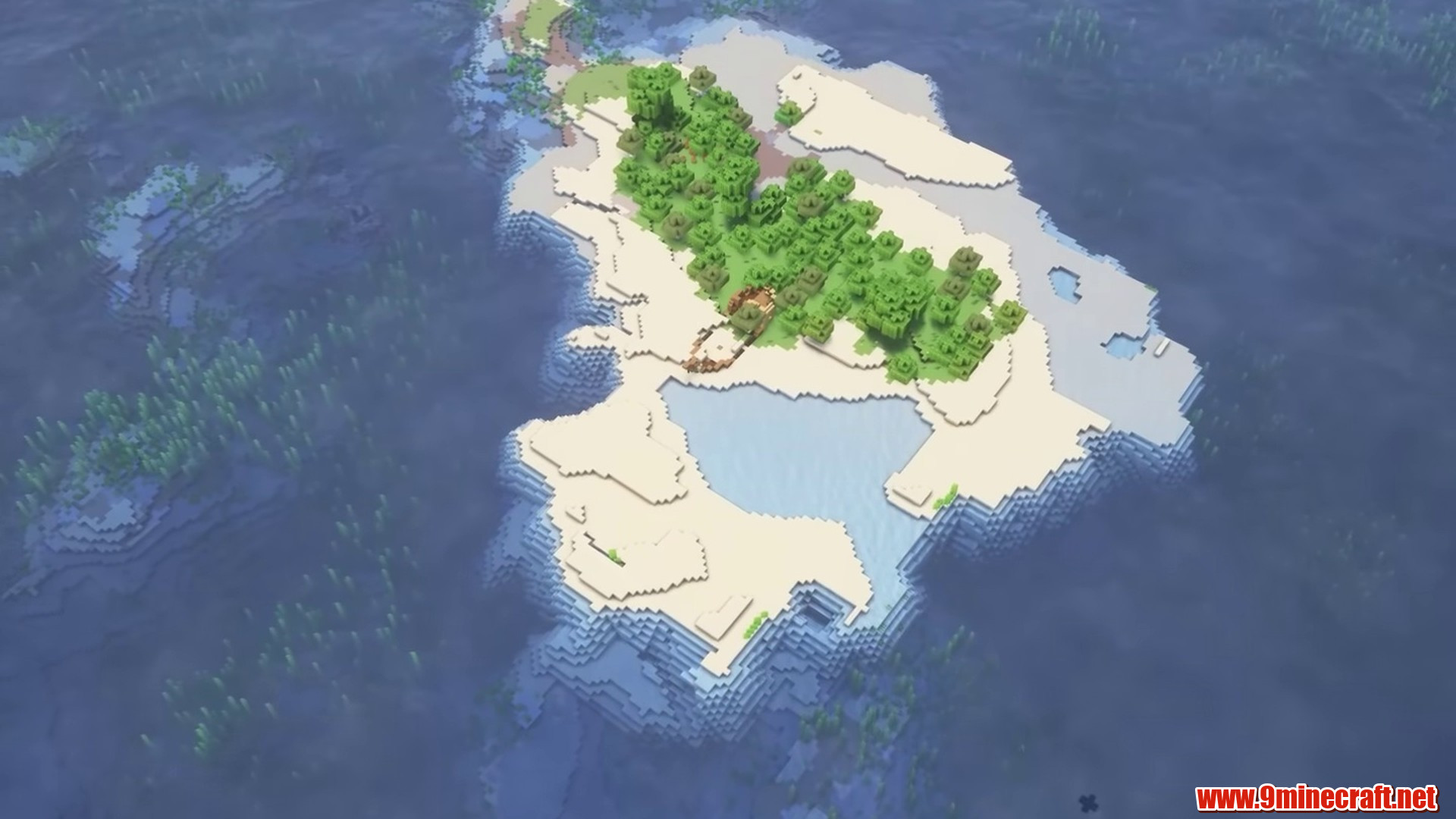 Isolated challenge in minecraft seed 6942694269535981522