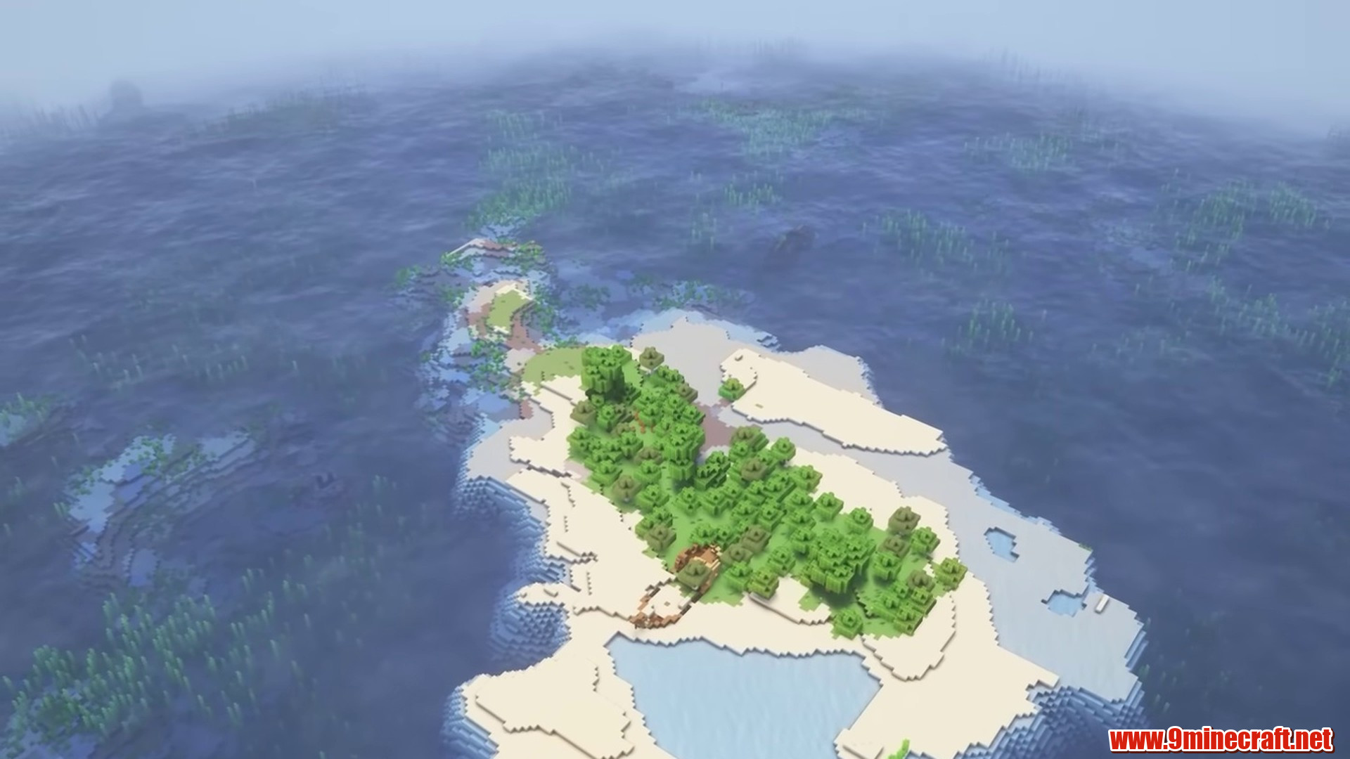 Scenic terrain featured in isolated challenge