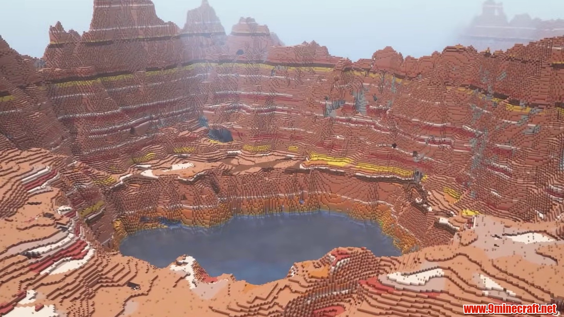 Scenic terrain featured in farwest peaks