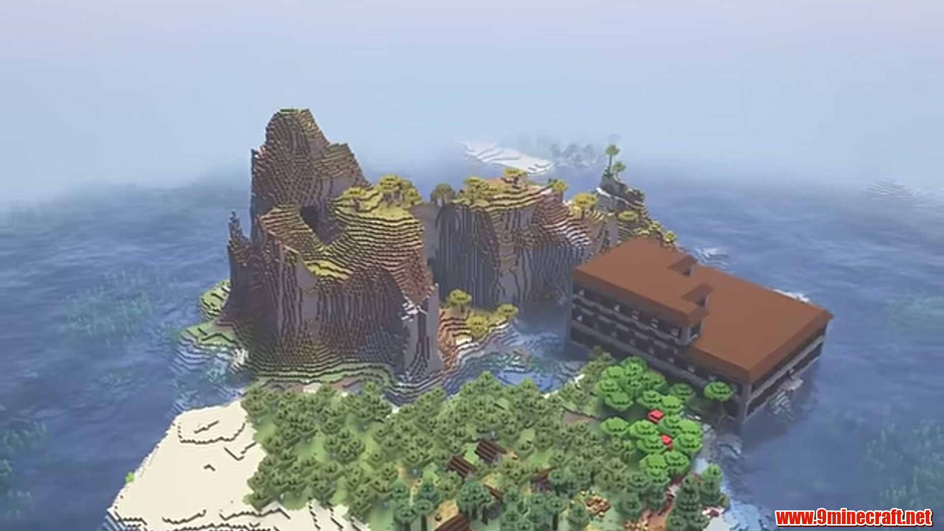Best Seeds For Minecraft (26.2, 1.21.11) Part 8 – Java/Bedrock Edition 4 Hot island in minecraft seed 6942004657658962747