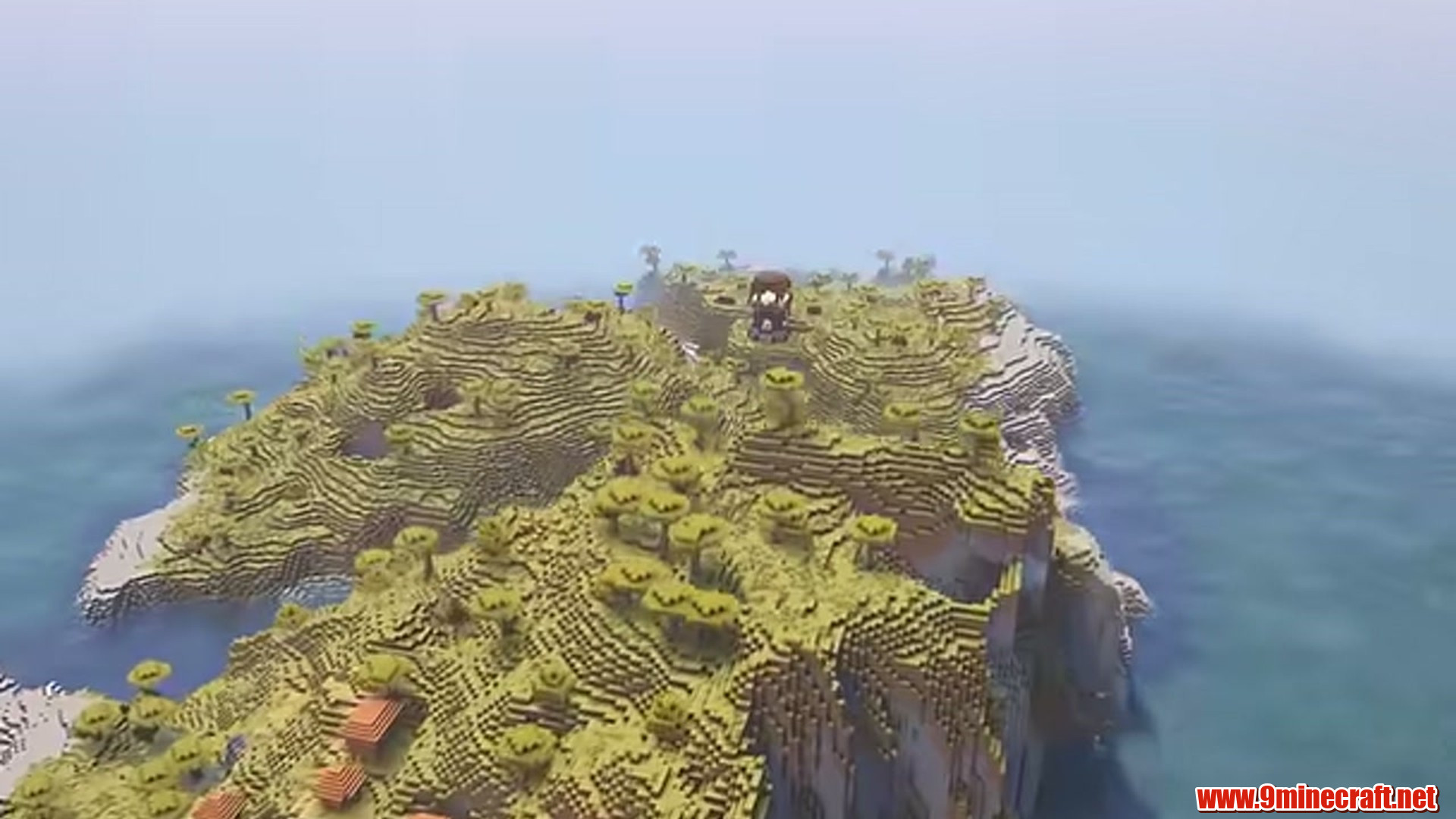 Best Seeds For Minecraft (26.2, 1.21.11) Part 8 – Java/Bedrock Edition 8 Cliffs island in minecraft seed 6942694932552040504