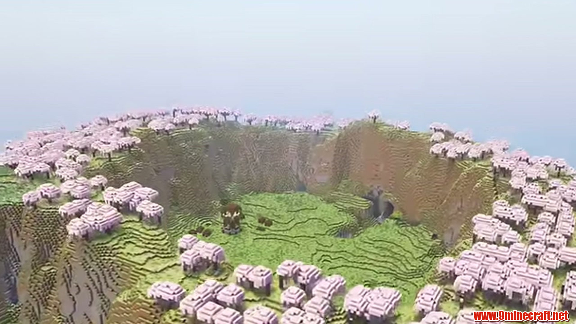 Best Seeds For Minecraft (26.2, 1.21.11) Part 9 – Java/Bedrock Edition 5 Second view of rose menace terrain