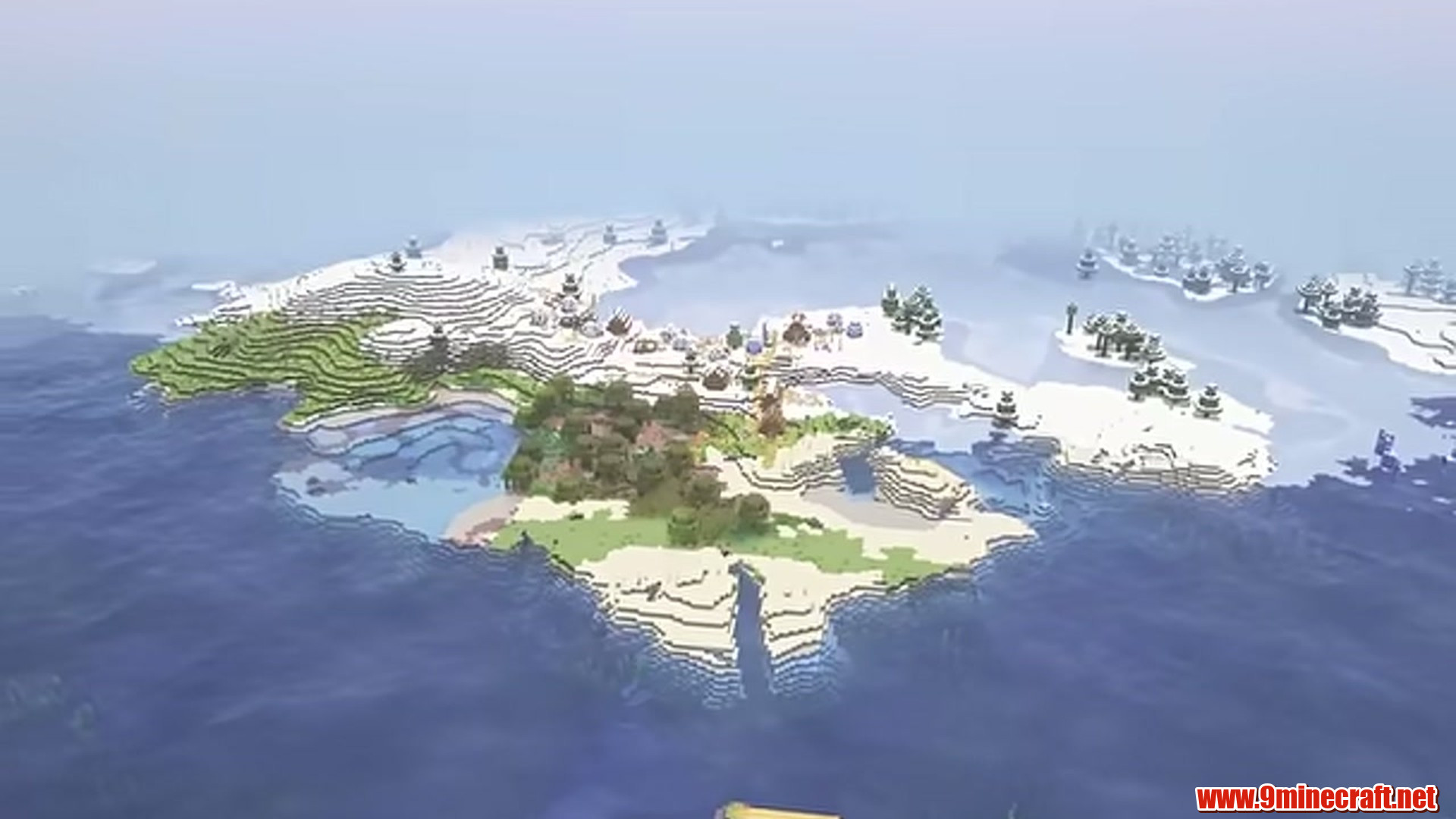 Best Seeds For Minecraft (26.2, 1.21.11) Part 9 – Java/Bedrock Edition 10 Twins village in minecraft seed 6942694282082432437