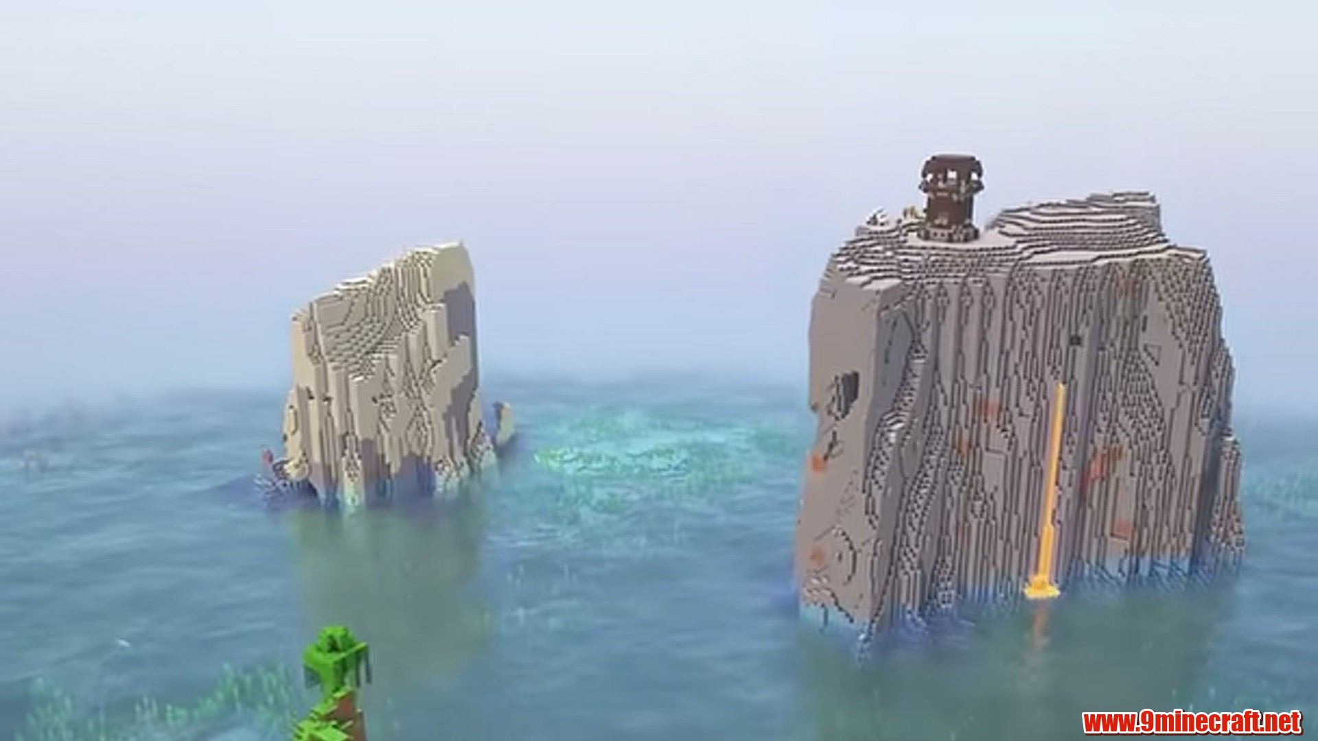 Best Seeds For Minecraft (26.2, 1.21.11) Part 9 – Java/Bedrock Edition 15 Second view of triple pillars terrain