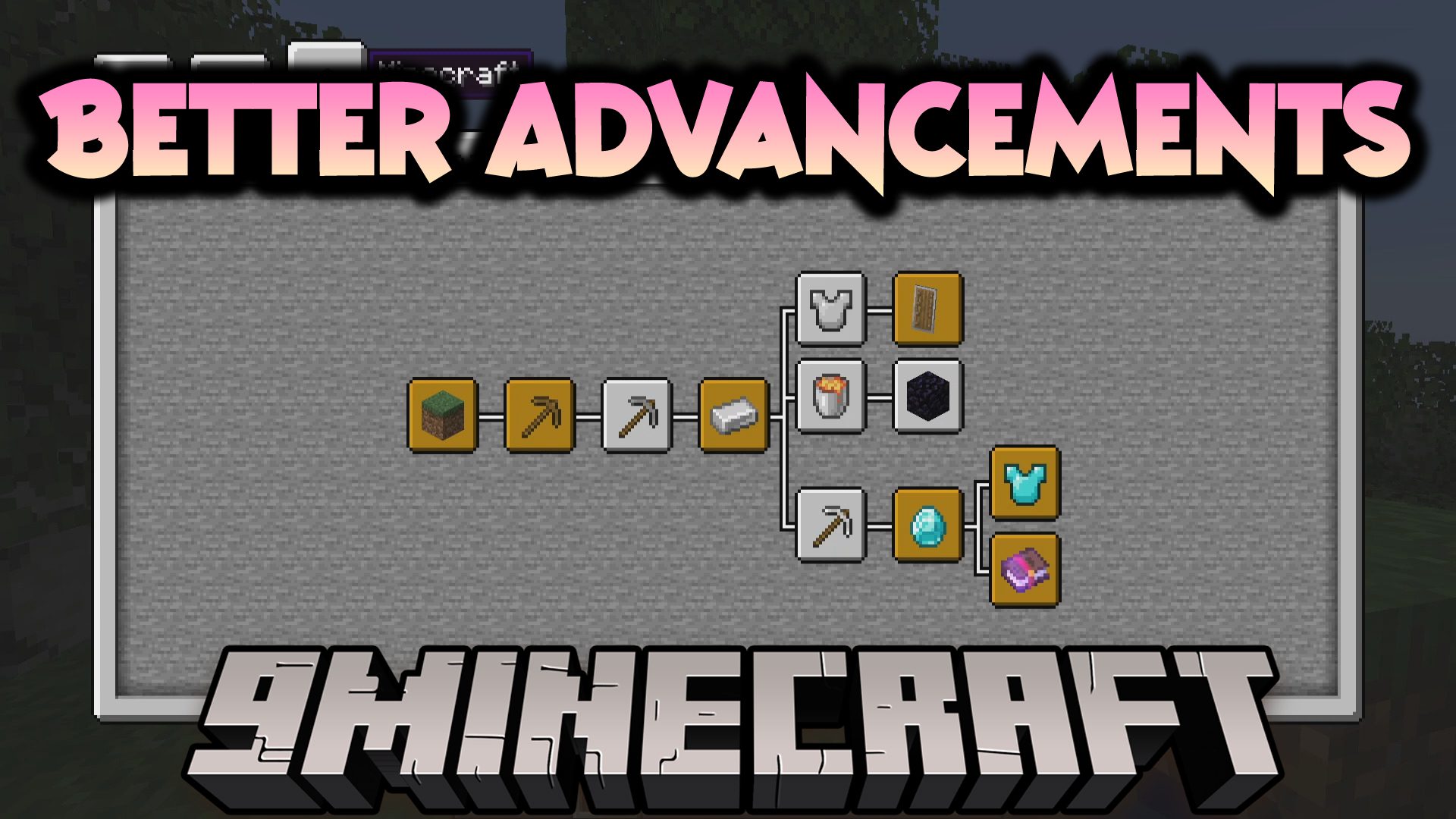 Better Advancements Mod (26.2, 1.20.1) – New Advancements System
