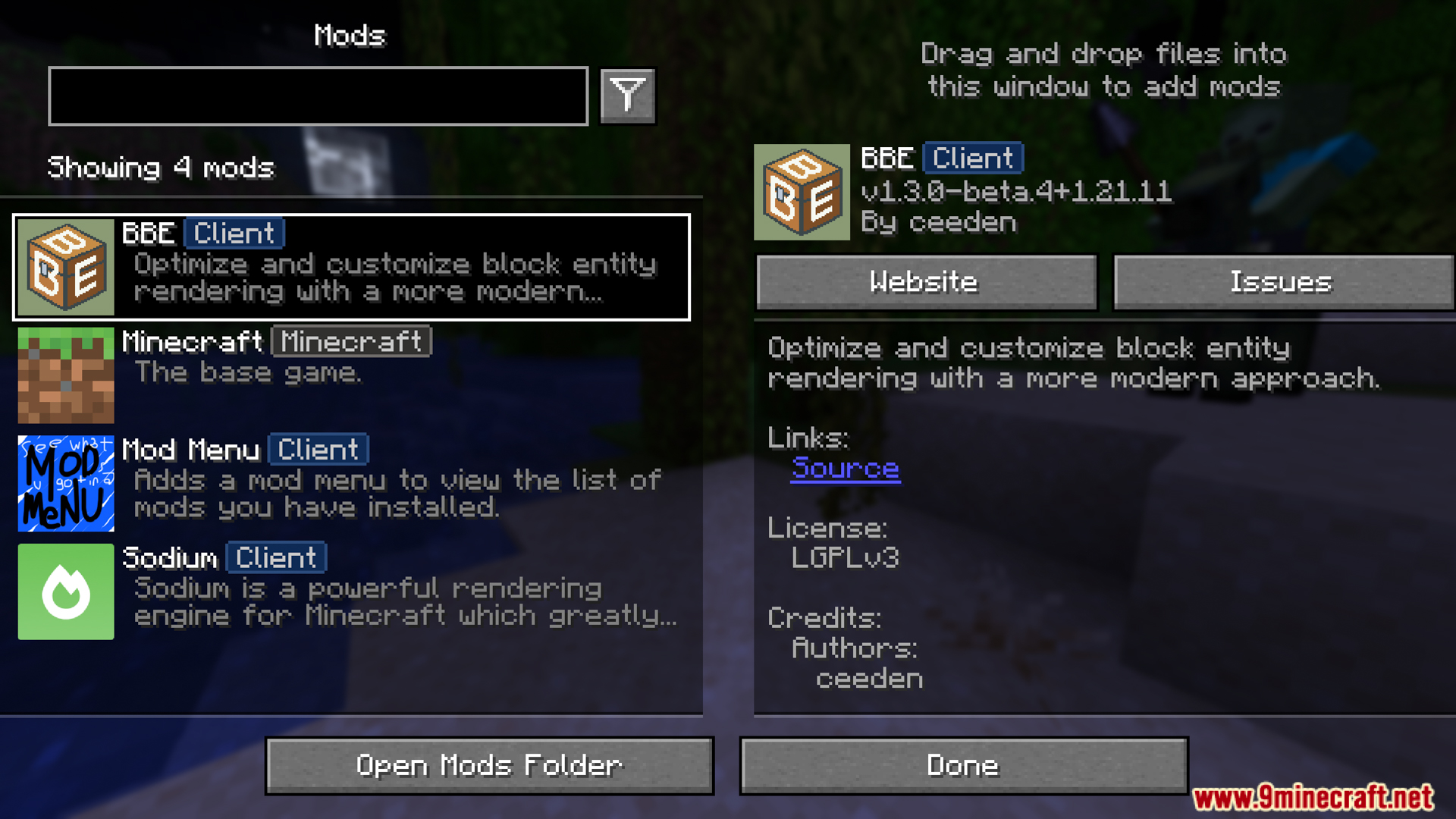Better Block Entities Mod (26.2, 1.21.1) – Optimize Rendering To Increase Fps 2 Better block entities mod screenshots