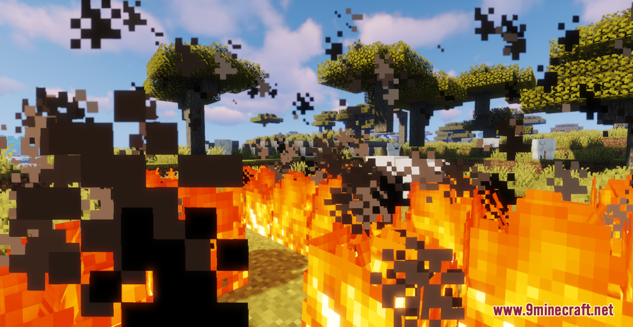 Better Fire Resource Pack (26.2, 1.21.1) – Texture Pack 11 Better fire screenshots 10. Png