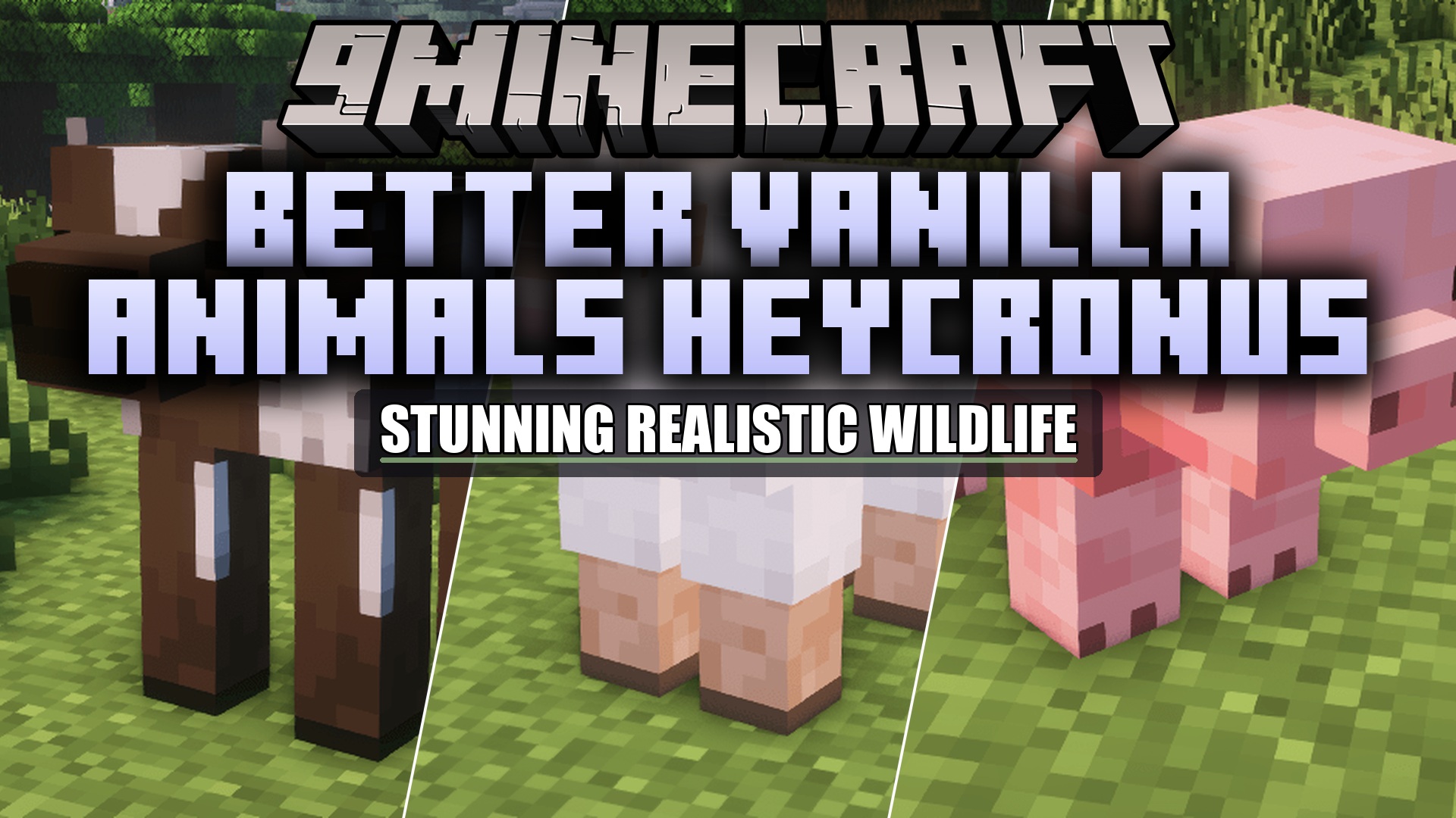 Better Vanilla Animals Heycronus Resource Pack (26.1.2, 1.20.1)