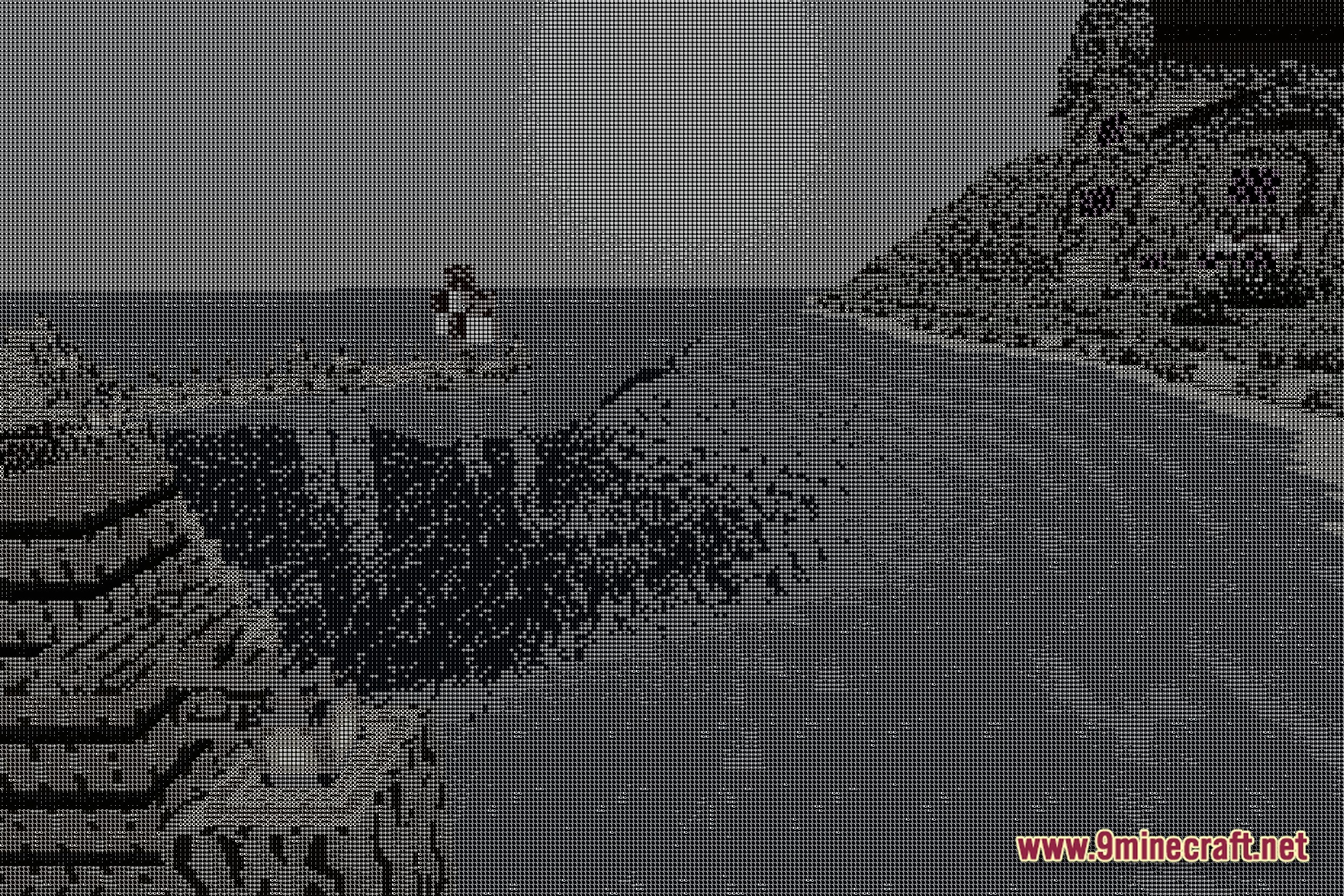 Bit Glyphs Shaders (26.2, 1.20.1) – Lightweight Procedural Ascii Art Graphics 4 Bit glyphs shaders screenshot 3