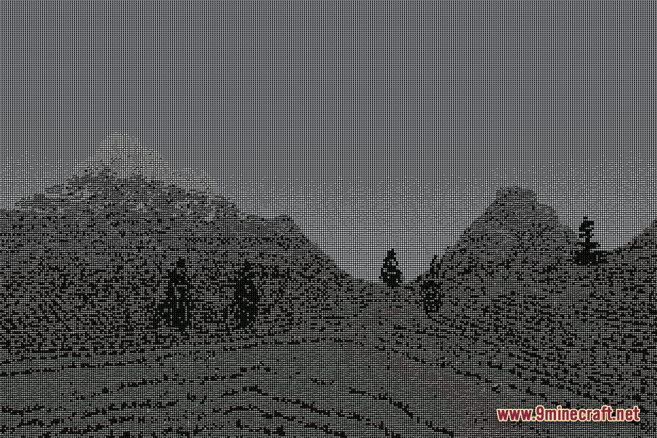 Bit Glyphs Shaders (26.2, 1.20.1) – Lightweight Procedural Ascii Art Graphics 7 Bit glyphs shaders screenshot 6