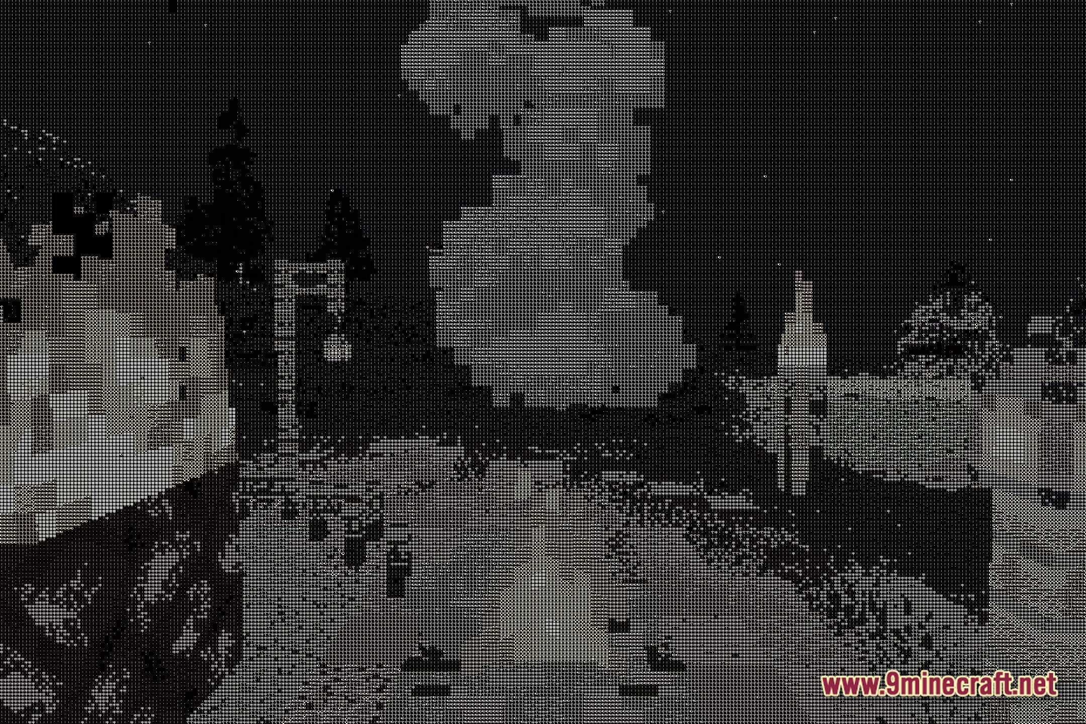 Bit Glyphs Shaders (26.2, 1.20.1) – Lightweight Procedural Ascii Art Graphics 8 Bit glyphs shaders screenshot 7