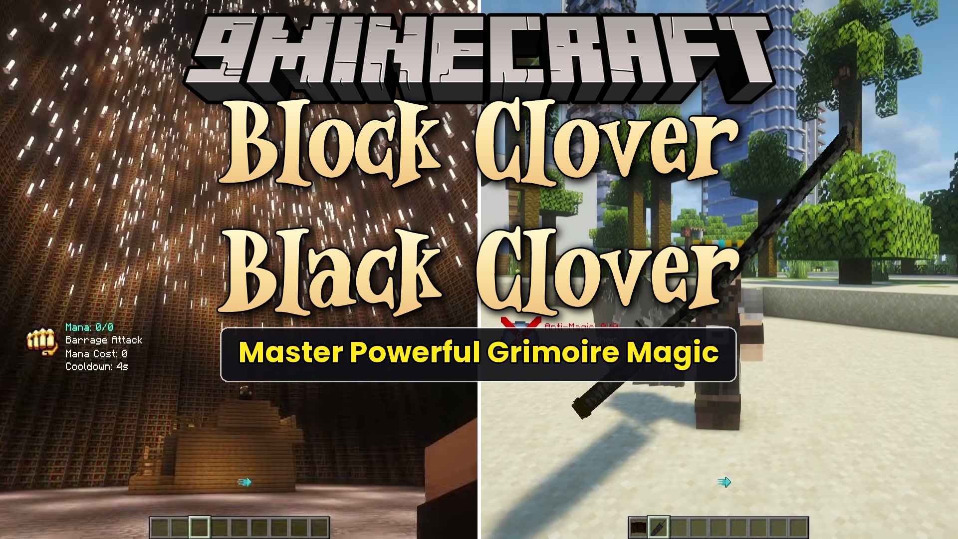 Block Clover Black Clover Mod (1.21.1, 1.20.1) – Unlock Your Grimoire Block Clover Black Clover Mod (1.21.1, 1.20.1) – Unlock Your Grimoire