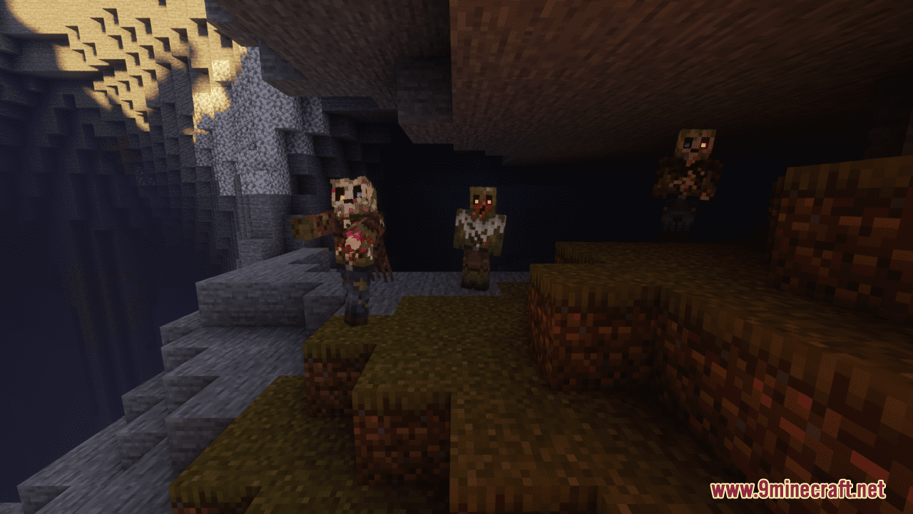 Blue’s Better Zombies Resource Pack (26.2, 1.20.1) – Texture Pack 7 Blues better zombies screenshots 6