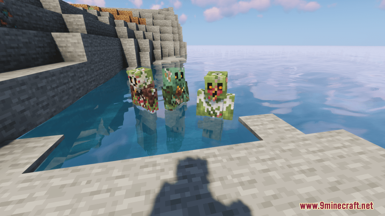 Blue’s Better Zombies Resource Pack (26.2, 1.20.1) – Texture Pack 10 Blues better zombies screenshots 9