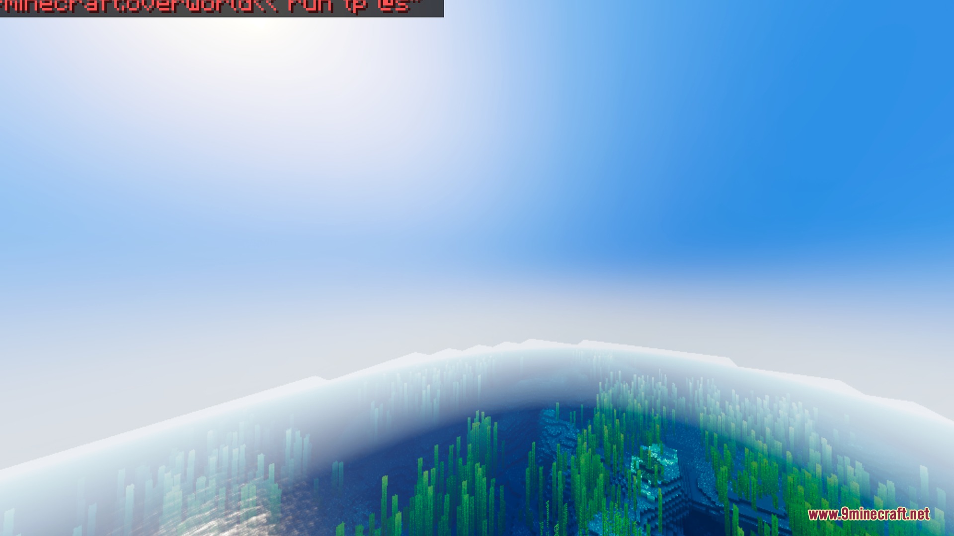 Bsl Vibrant Visuals Shader (26.X) – Clear Water And Glowing Ores Without Rtx 7 Bsl vibrant visuals showing clear blue water and lush green kelp