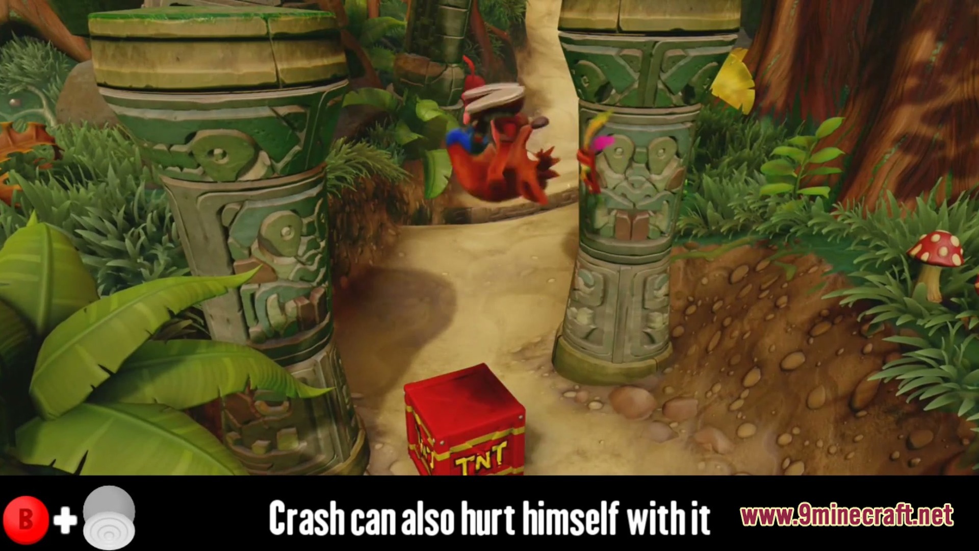 But It’s Crash Bandicoot Remake Map (26.2, 1.20.1) – Spin And Smash Crates 2 But it's crash bandicoot remake map screenshot 1