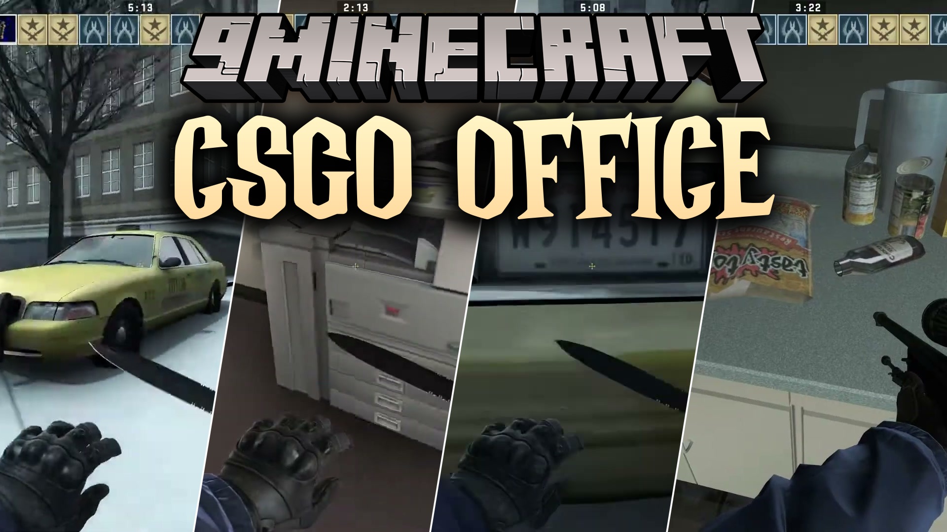 CSGO Office Map (26.2, 1.20.1) – Tactical Shootouts in Snowy Hallways