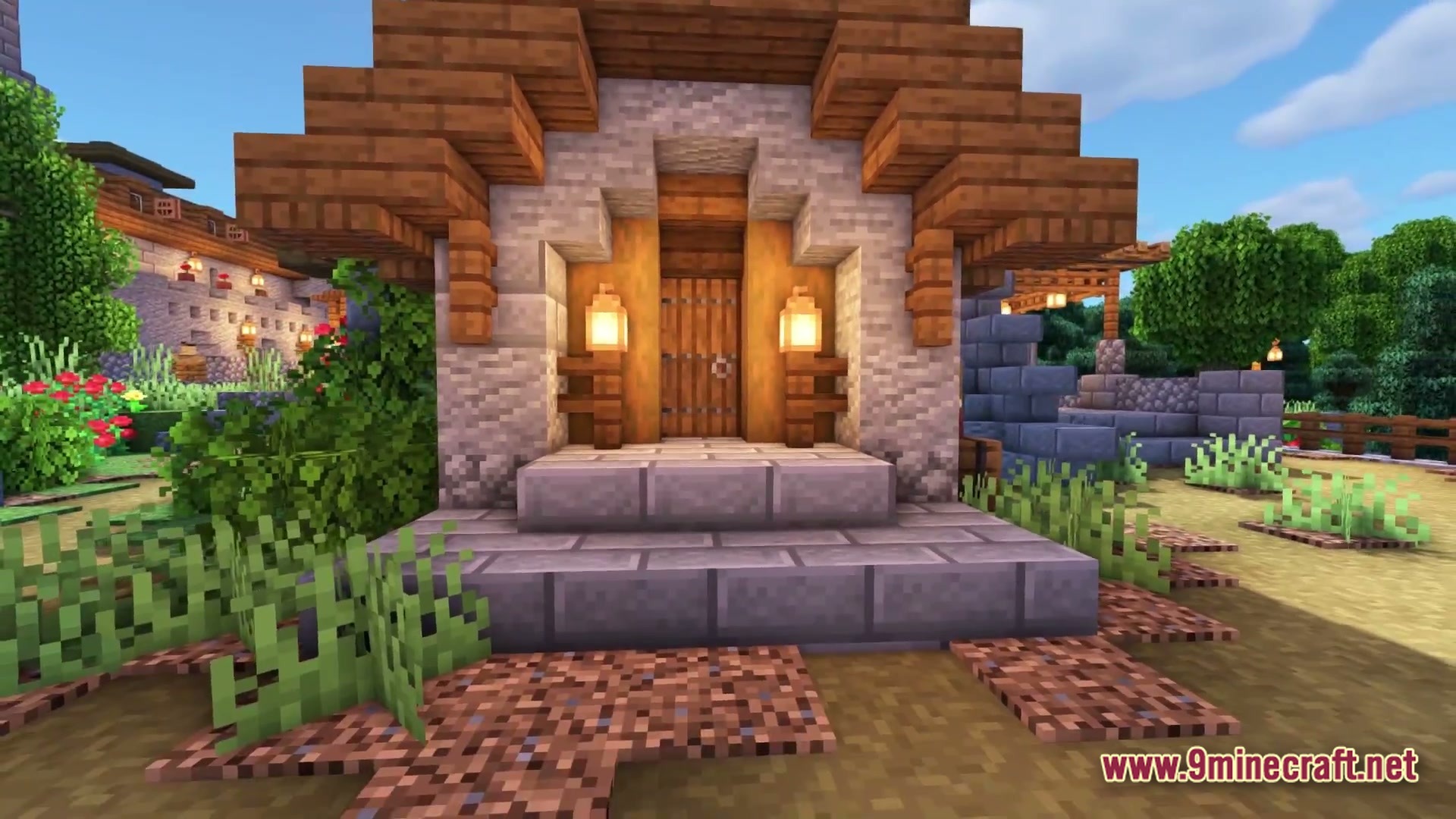 Cobbleflow Hearth Map (26.2, 1.20.1) – Find Warmth Along Peaceful Paths 6 Cobbleflow hearth map screenshot 5