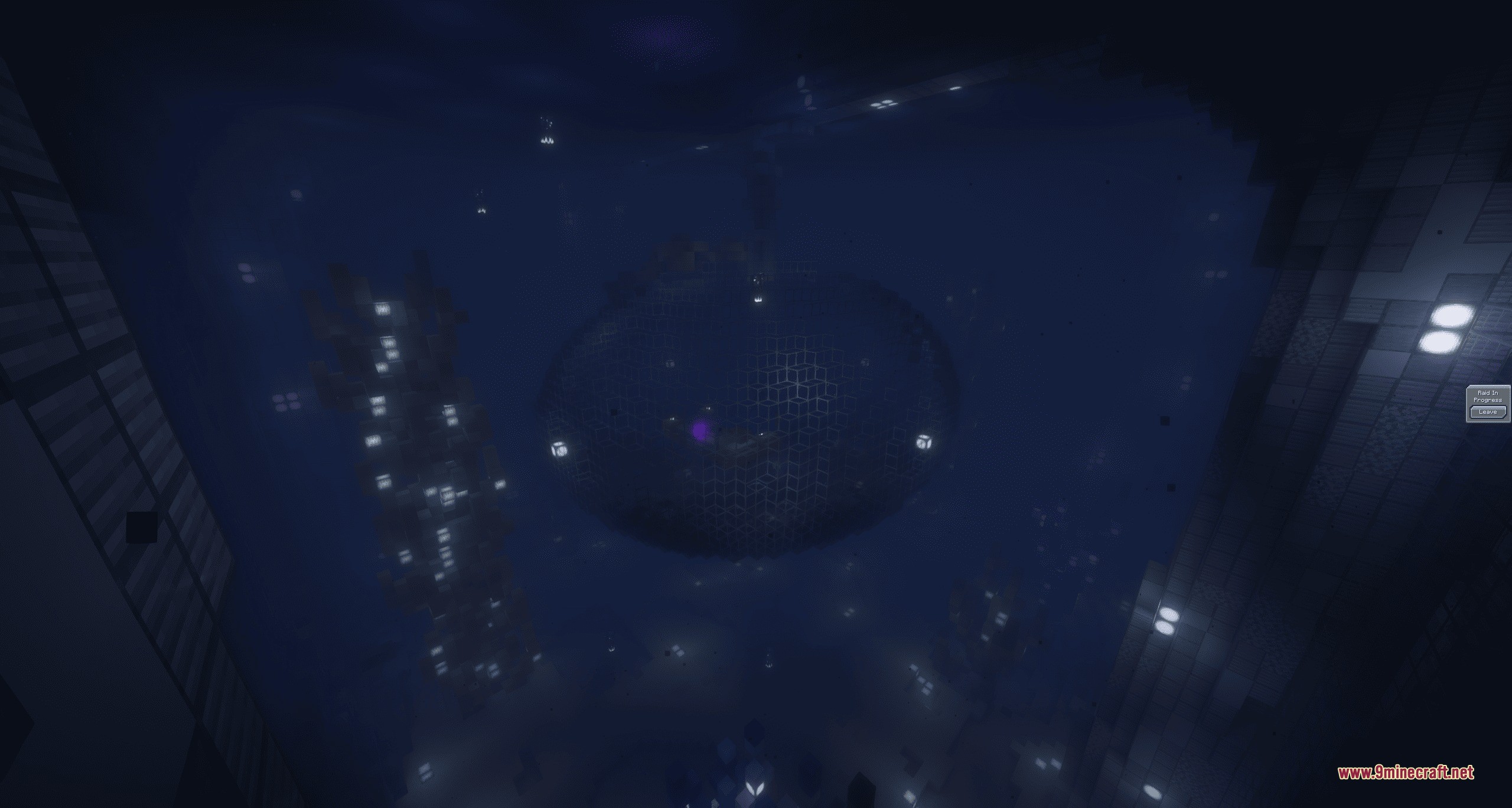 Cobblemon Raid Dens Addon Raid Den Designs Data Pack (1.21.11, 1.21.1) 8 A large glass bubble sphere serves as an underwater raid battle arena