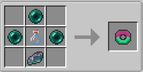 Cobblemon Utility Recipes Data Pack (1.21.1) – Craft Rare Training Supplies 6 Crafting a transmutation orb using ender pearls and a glass bottle